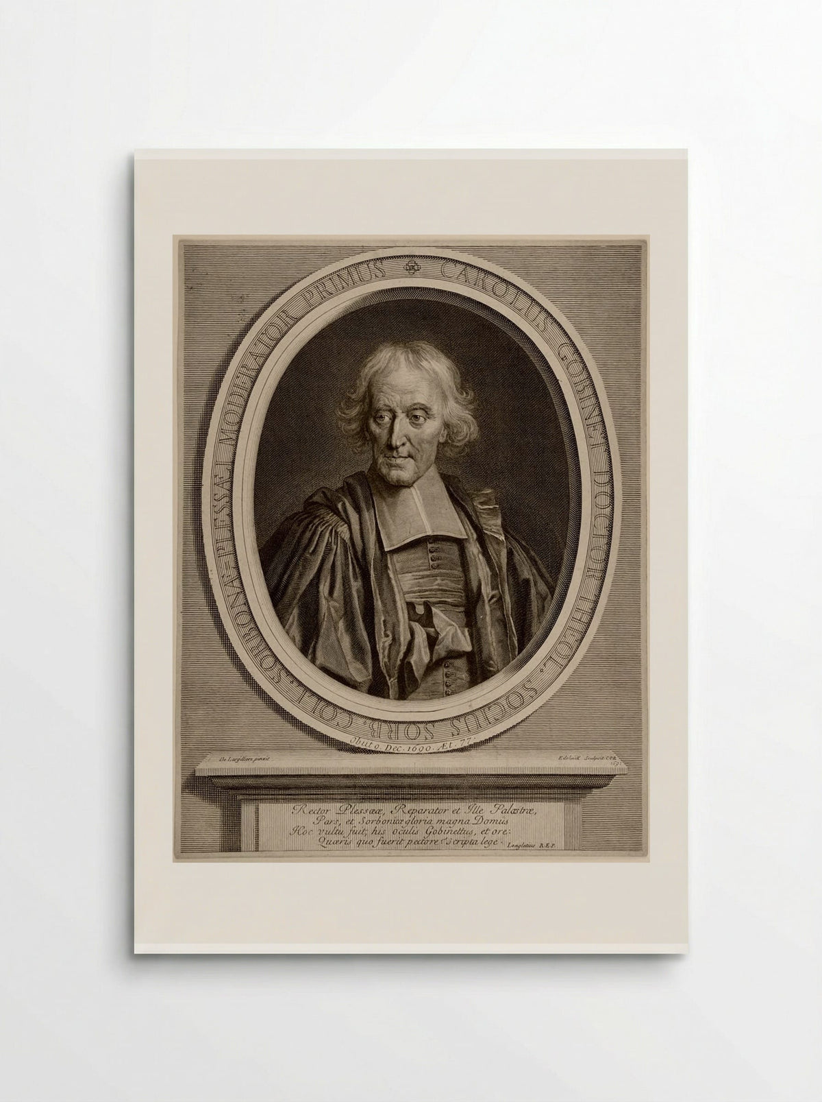 Charles Gobinet - Gérard Edelinck - Poster