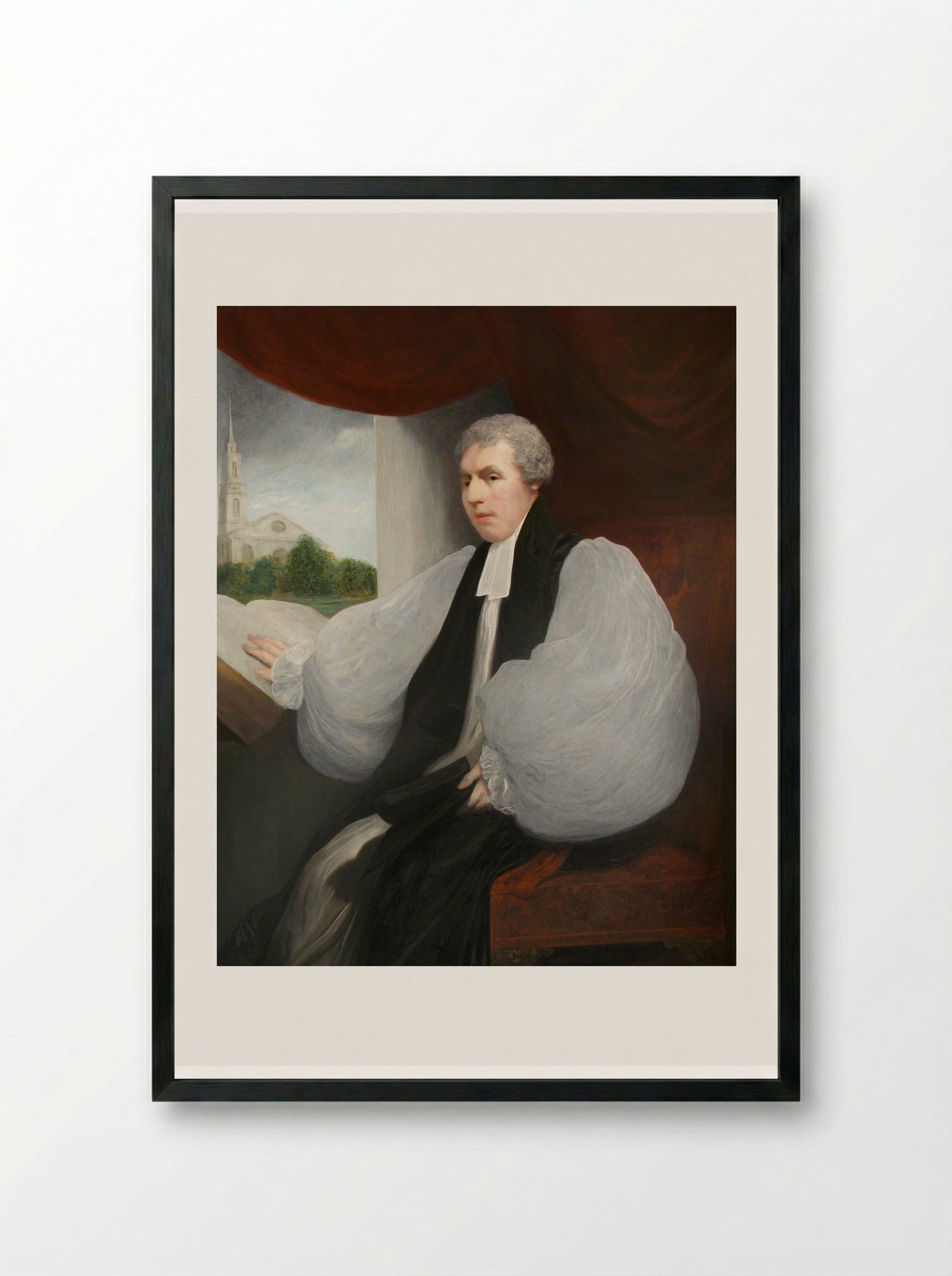 Charles James Stewart (1775-1837) - John Jackson - Framed Print Black