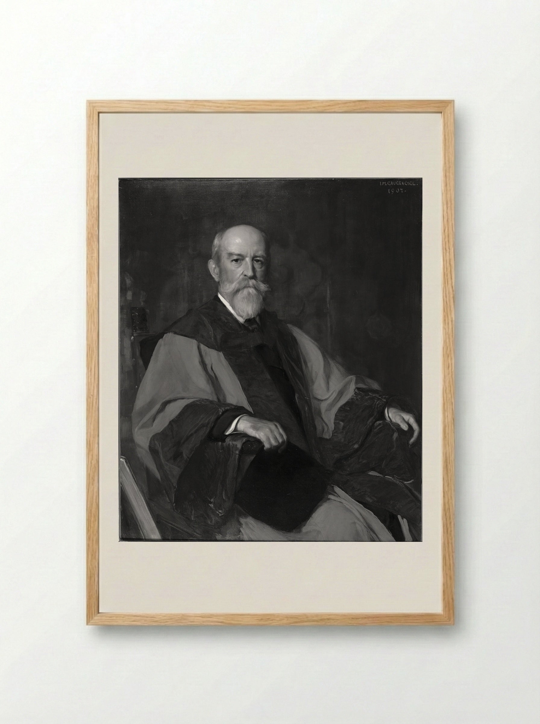 Charles Pickering Bowditch - Ignaz Marcel Gaugengigl - Framed Print Wood