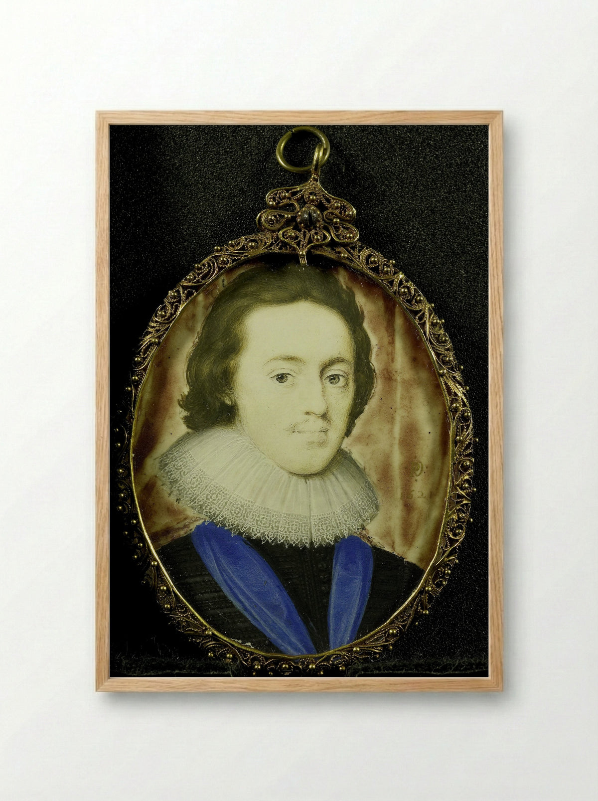 Charles Stuart, Prince of Wales - Peter Oliver - Framed Print Wood