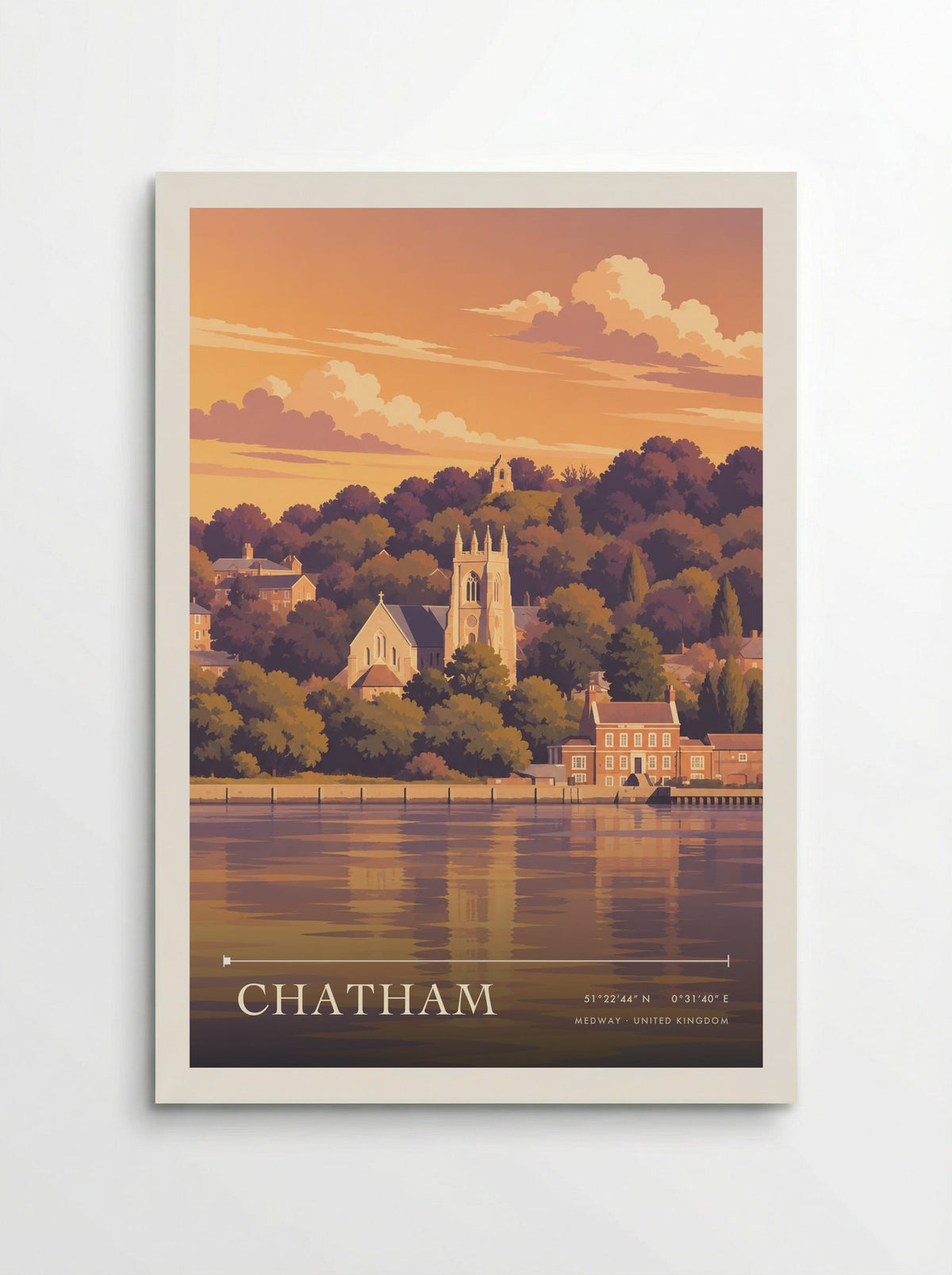 Chatham, Medway | Travel Poster - Poster