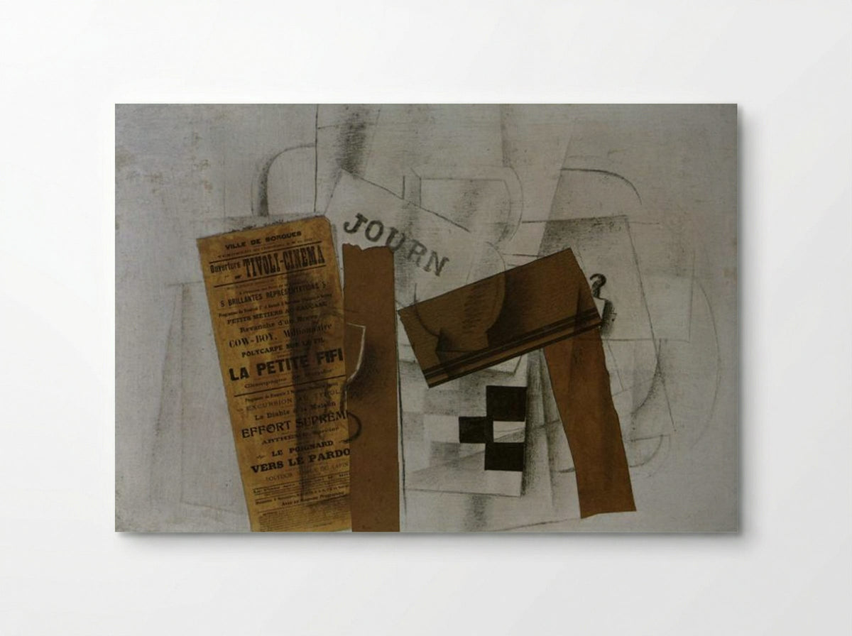 Checkerboard and Tivoli Cinema - Georges Braque - Poster