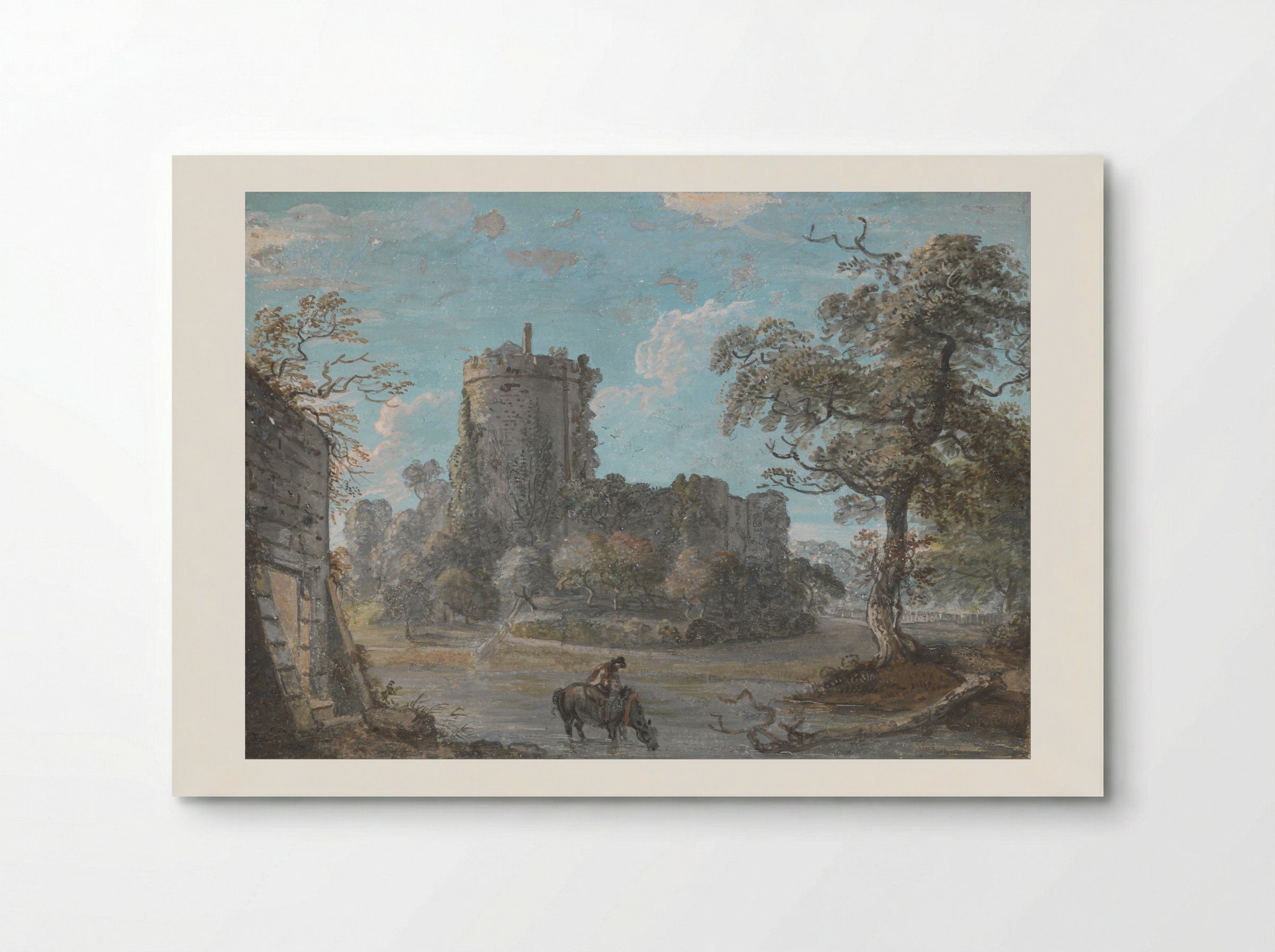 Chepstow Castle - Paul Sandby - Poster
