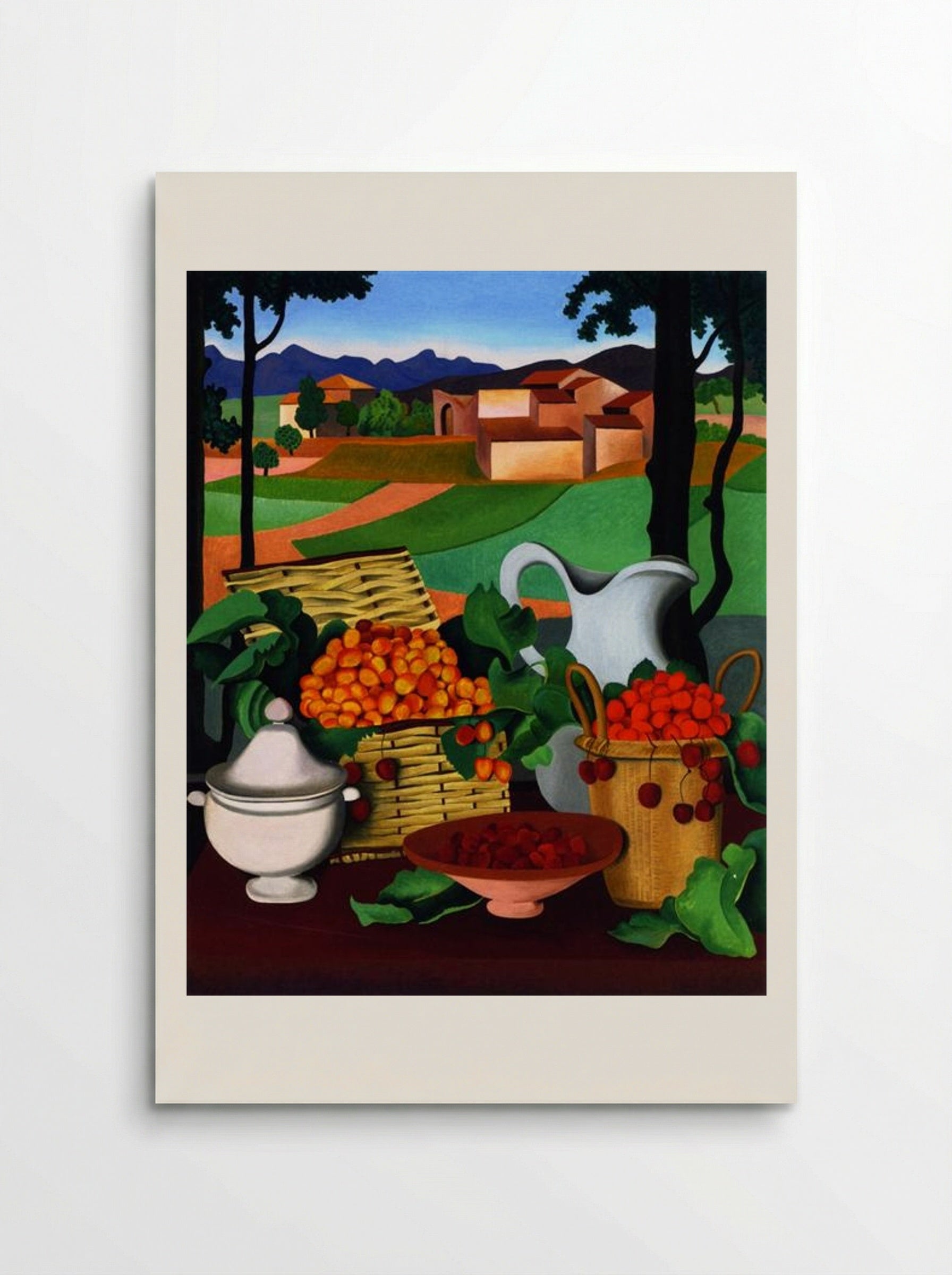 Cherries - Auguste Herbin - Poster
