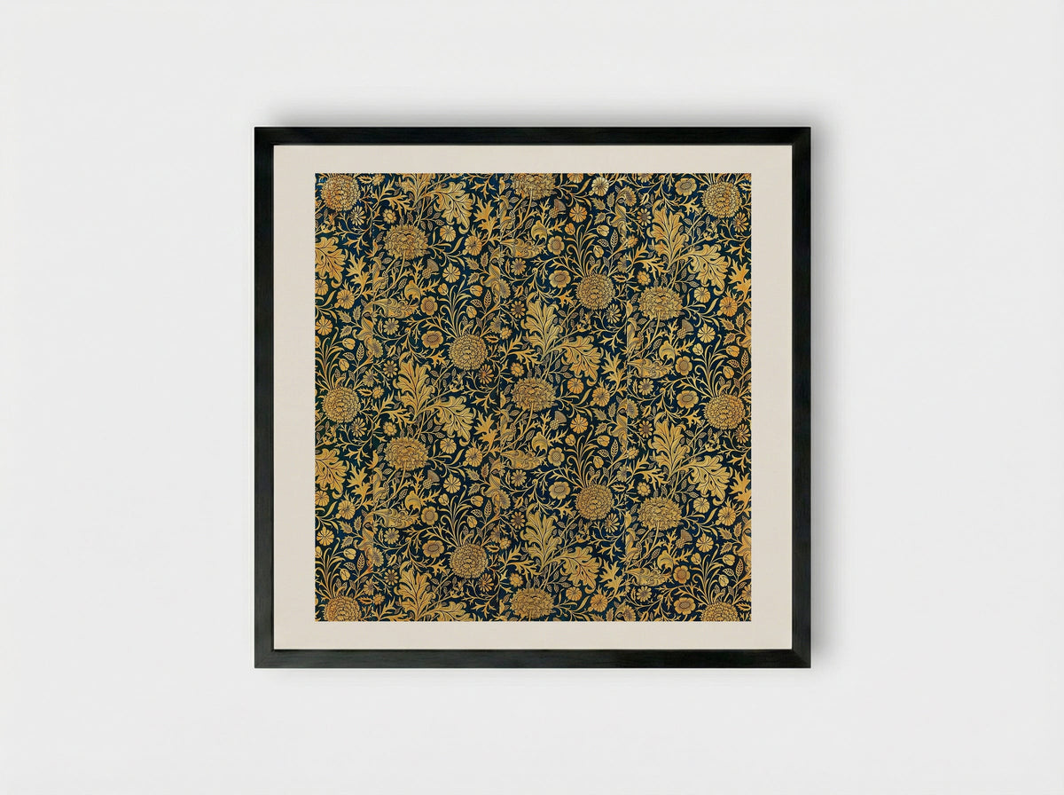 Cherwell - John Henry Dearle - Framed Print Black