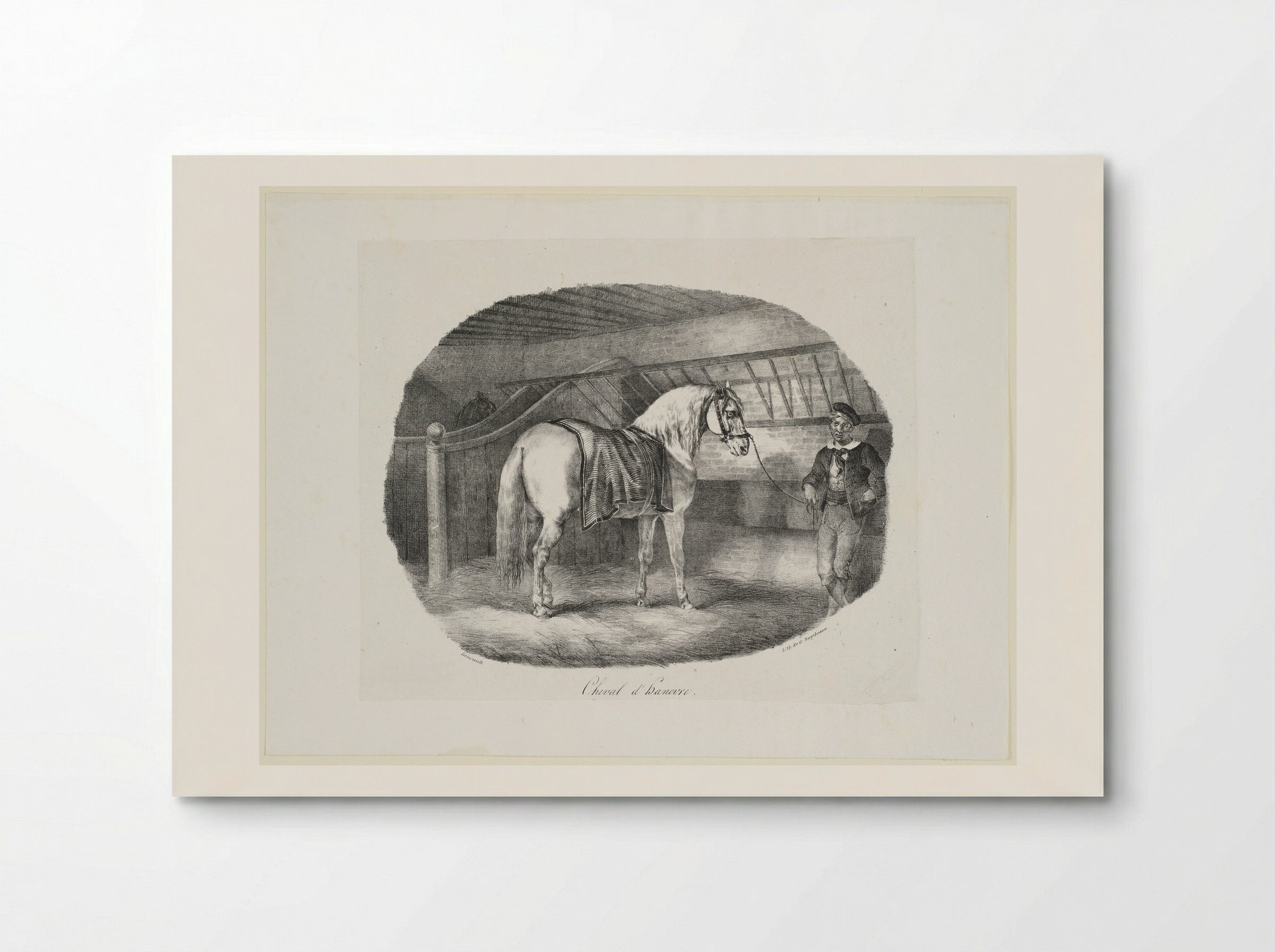 Cheval d'Hanovre - Théodore Géricault - Poster