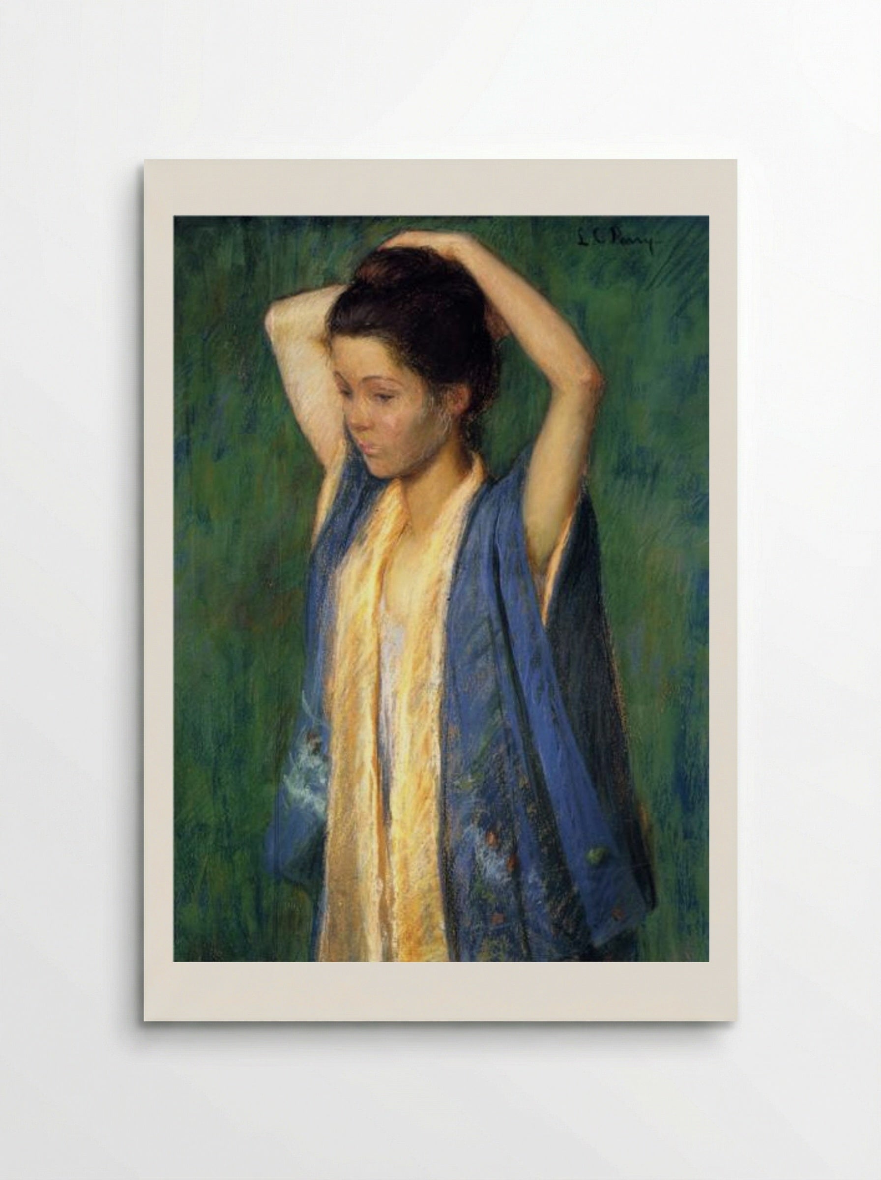 Child in Kimono - Lilla Cabot Perry - Poster