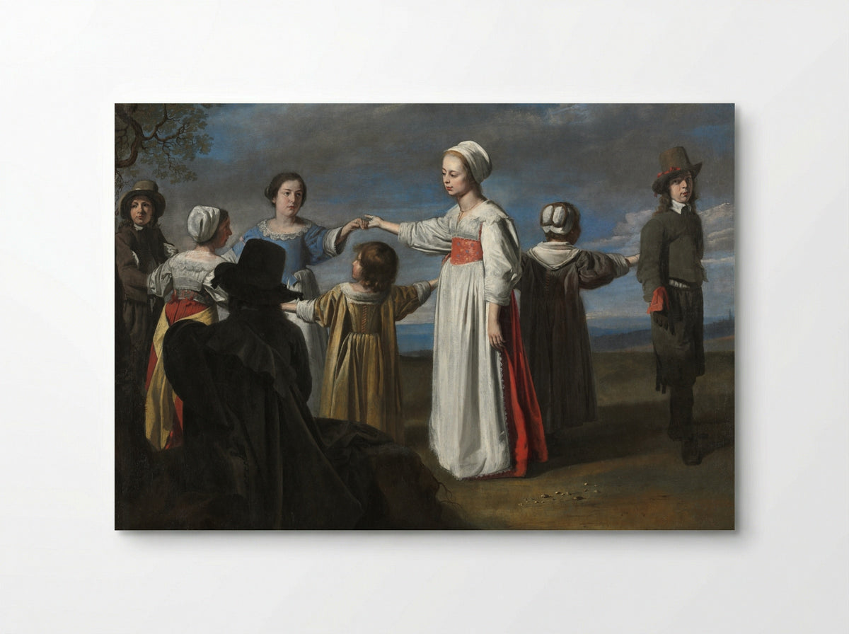 Children Dancing - Louis Le Nain - Poster
