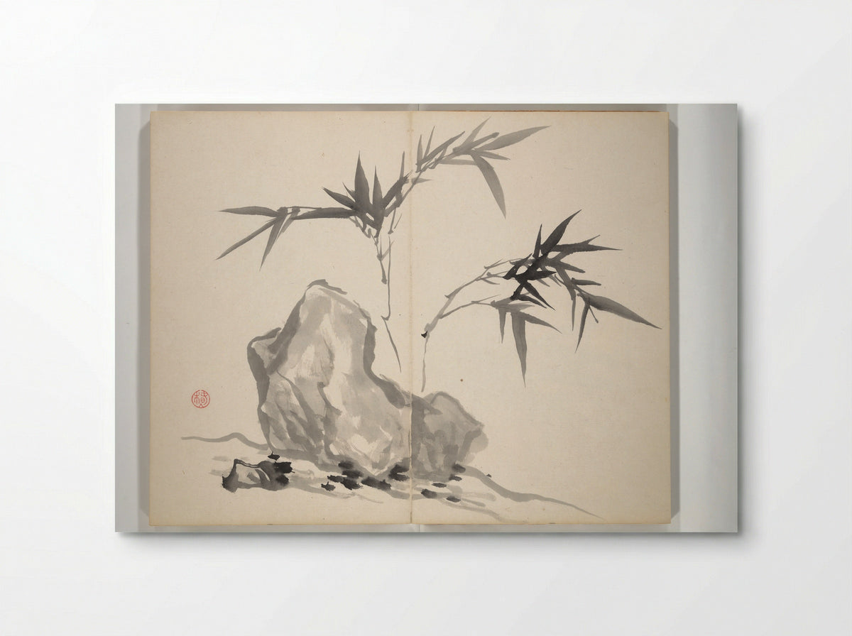 Chinzan Picture Album (Chinzan-ō gafu) - Tsubaki Chinzan - Poster