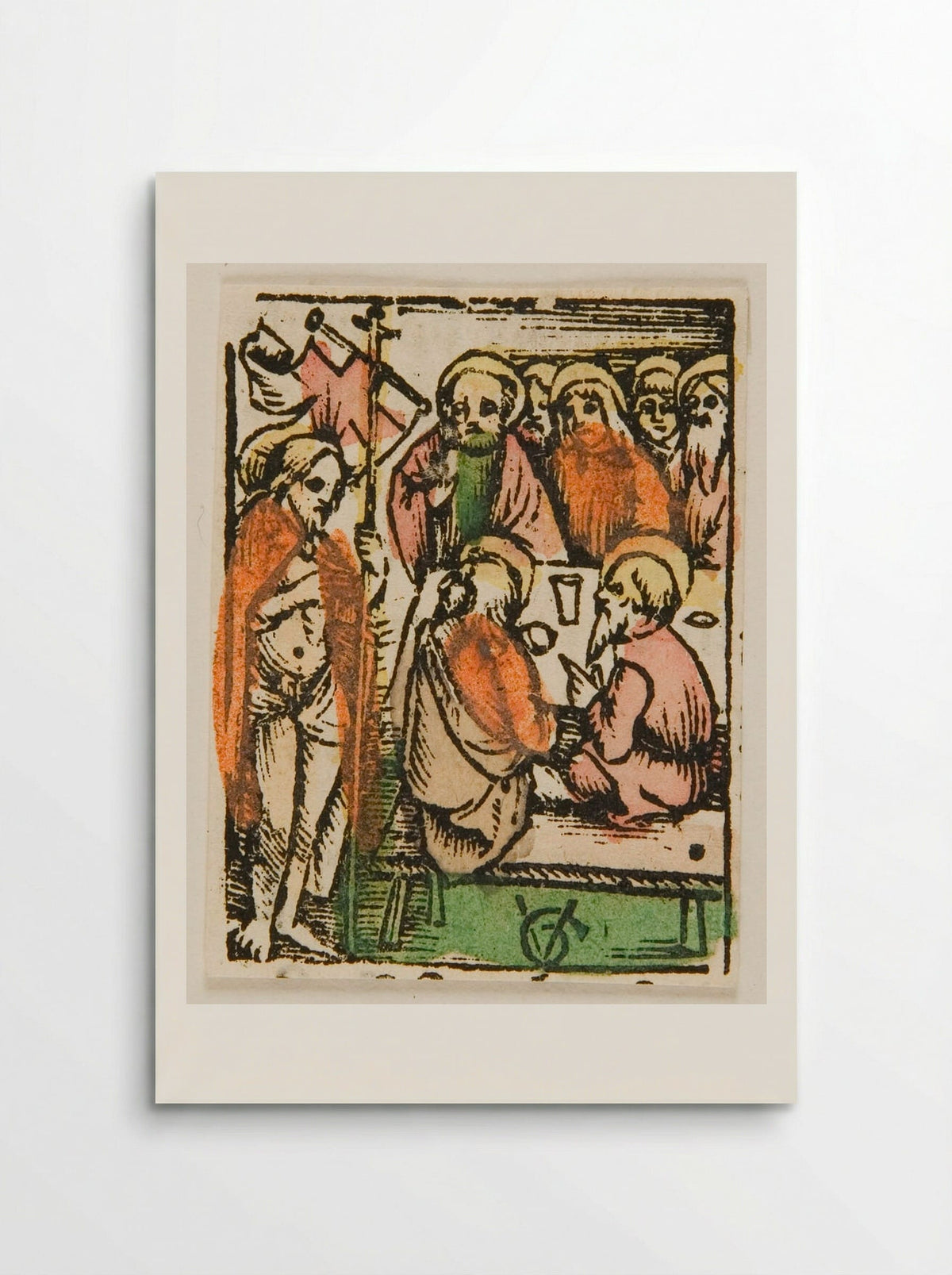 Christ Appears to His Disciples - Urs Graf - Poster