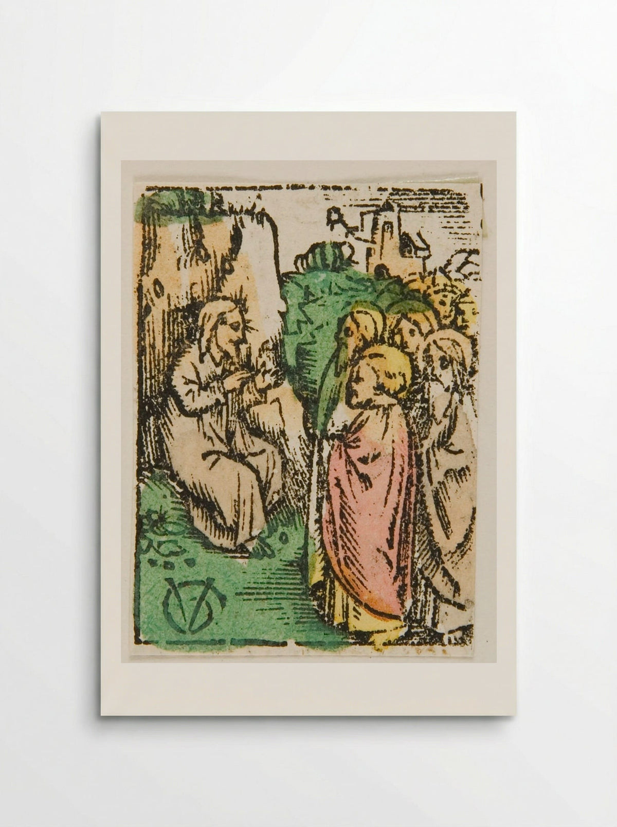 Christ Asking his Disciples about His Identity - Urs Graf - Poster