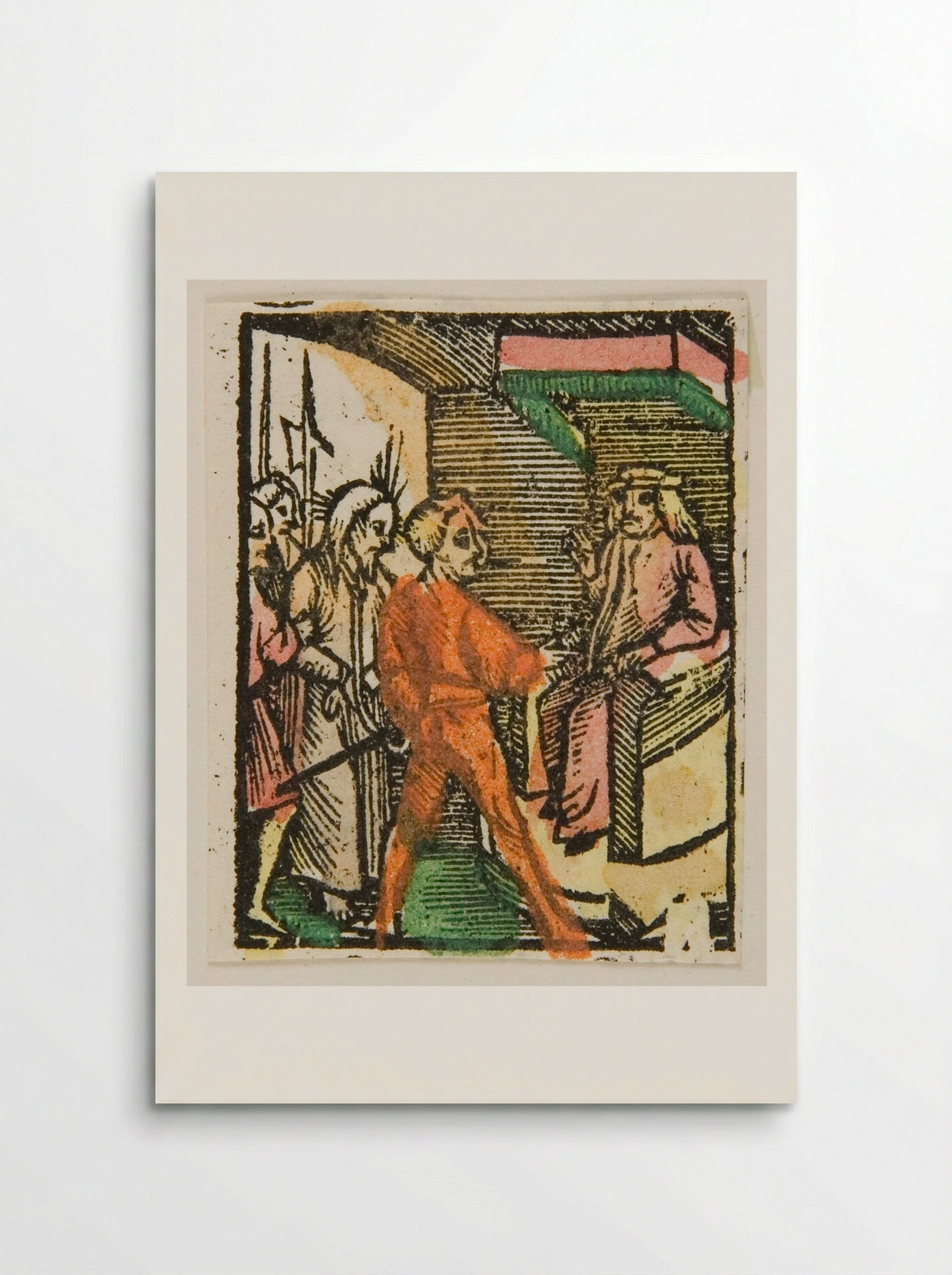 Christ Before Herod - Urs Graf - Poster
