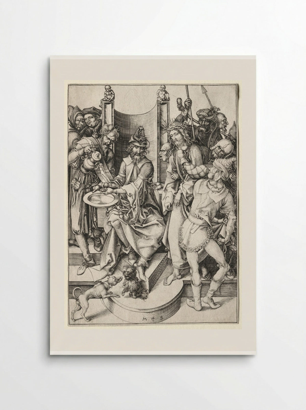 Christ Before Pilate - Martin Schongauer - Poster