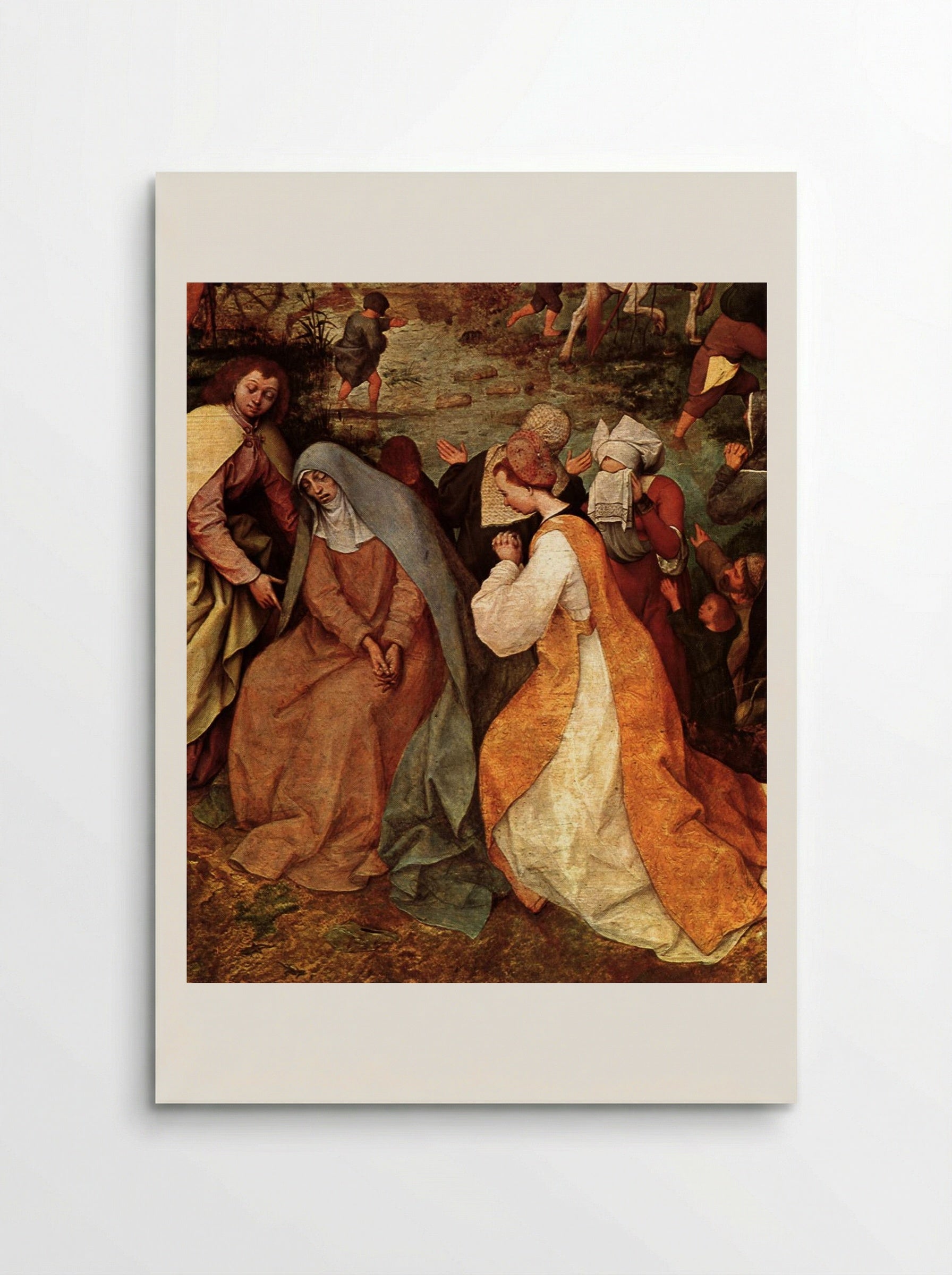 Christ Carrying the Cross - Pieter Bruegel the Elder - Poster