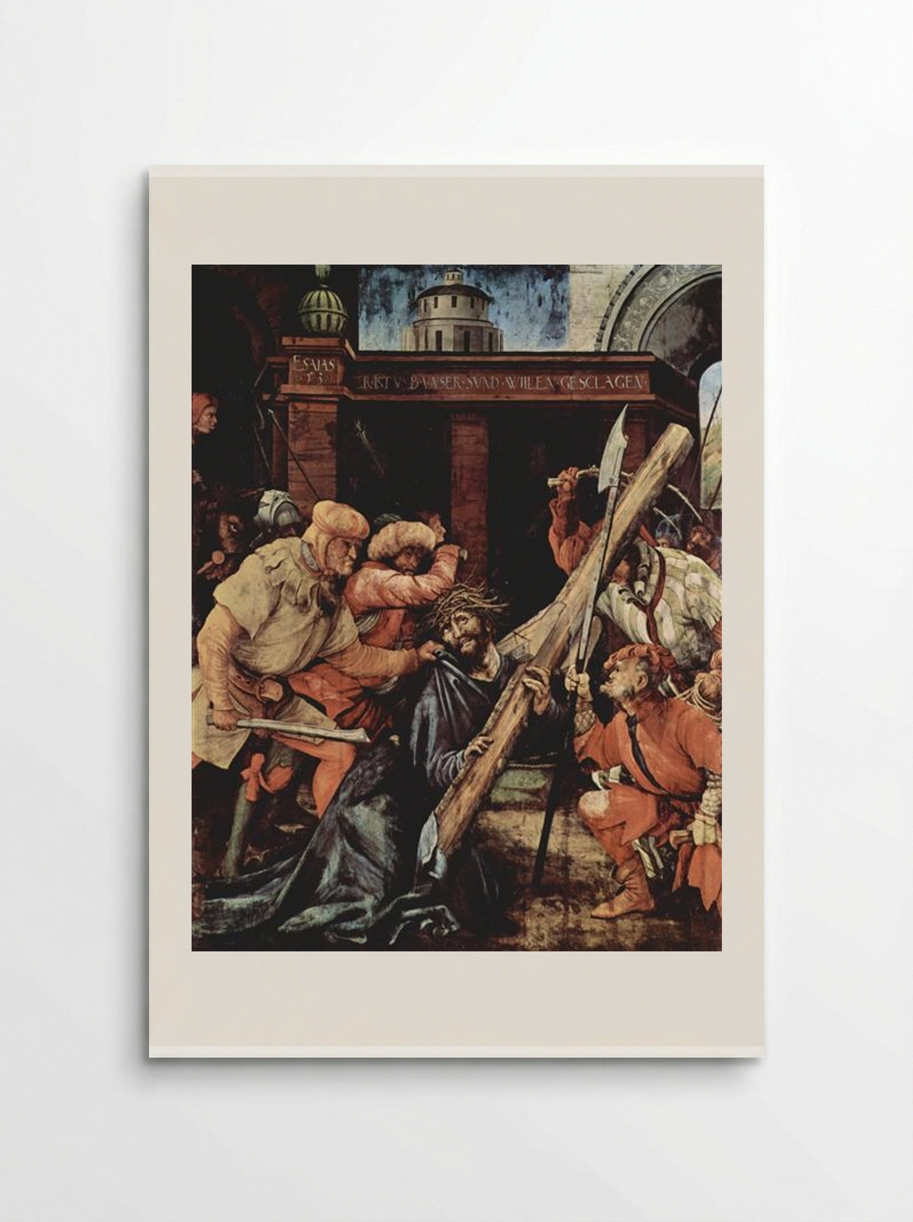 Christ Carrying the Cross - Matthias Grünewald - Poster