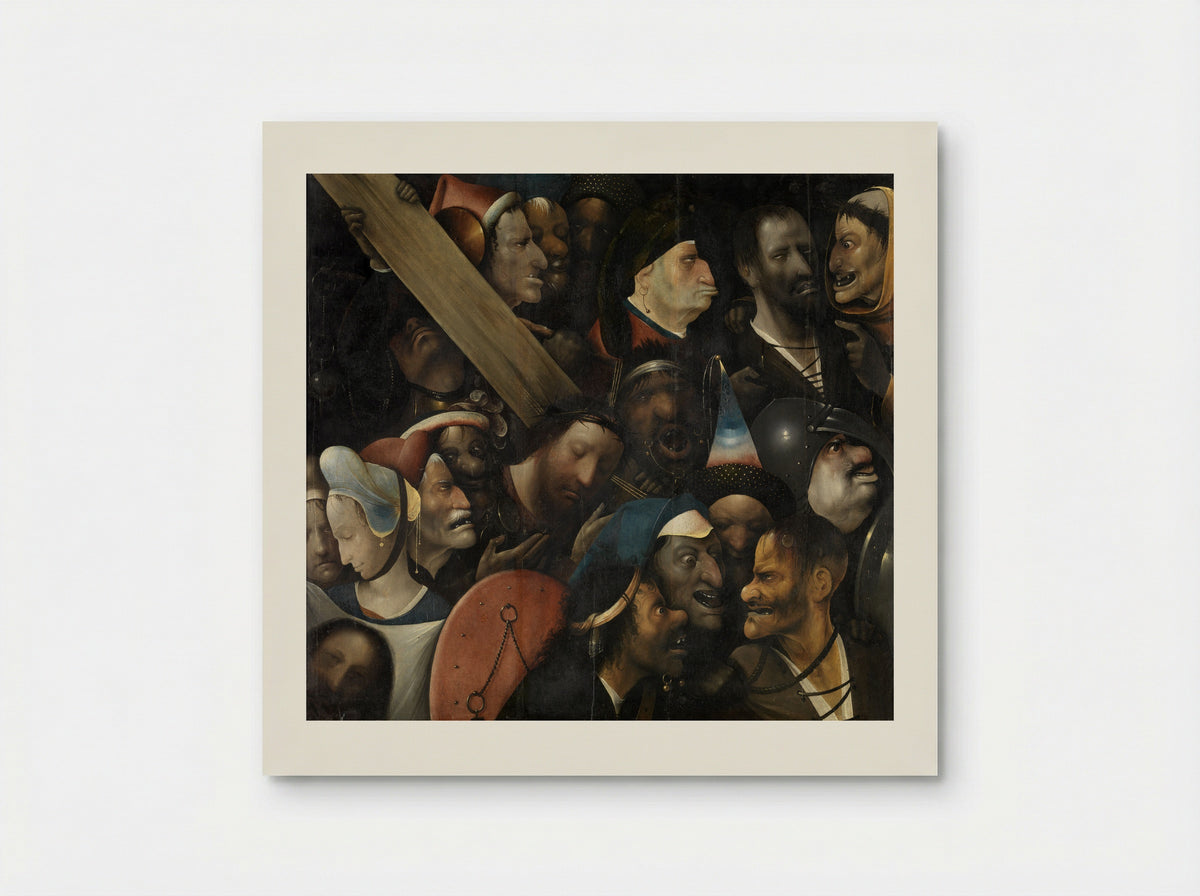 Christ Carrying the Cross - Hieronymus Bosch - Poster