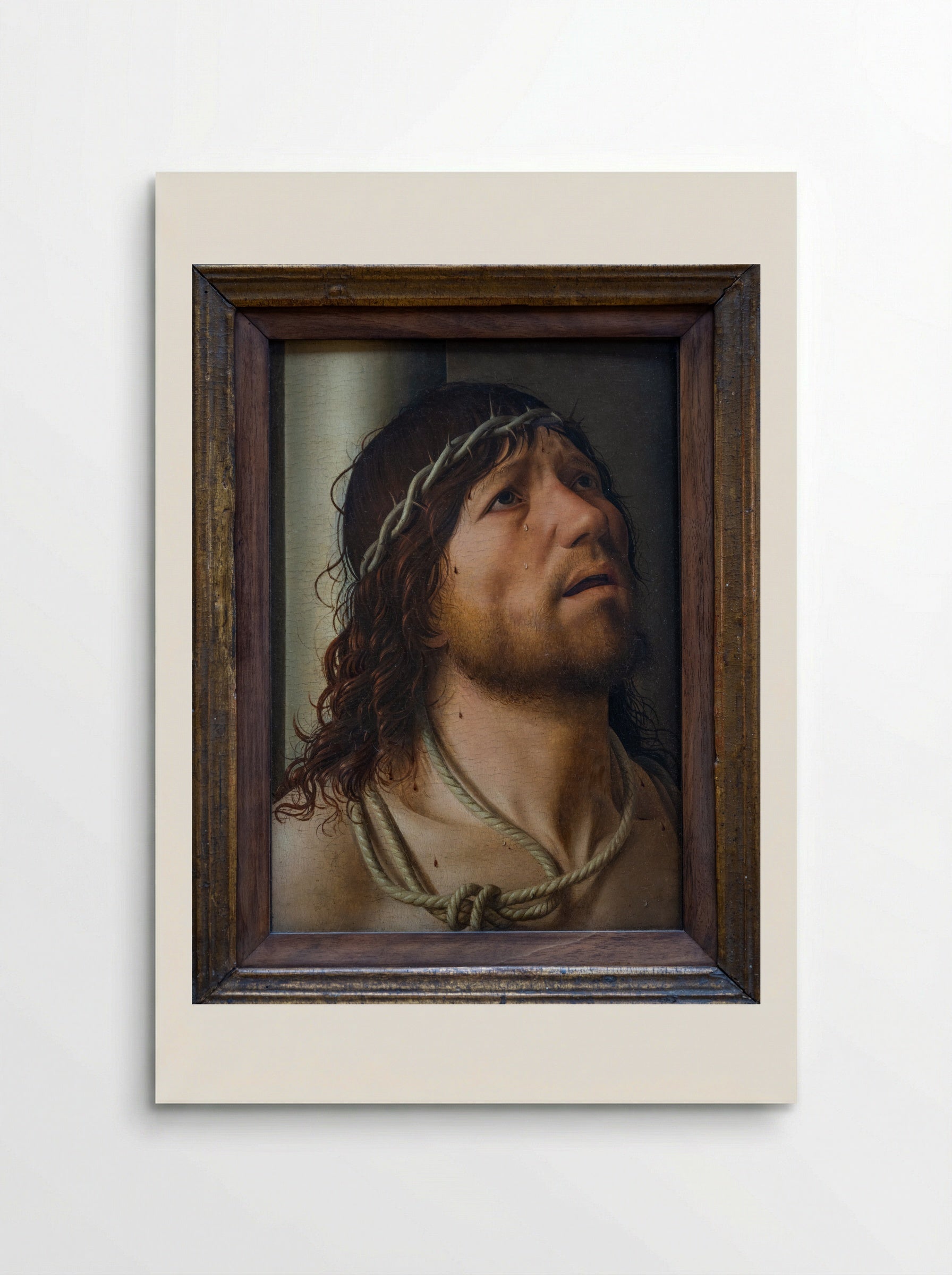 Christ Crowned with Thorns - Antonello da Messina - Poster