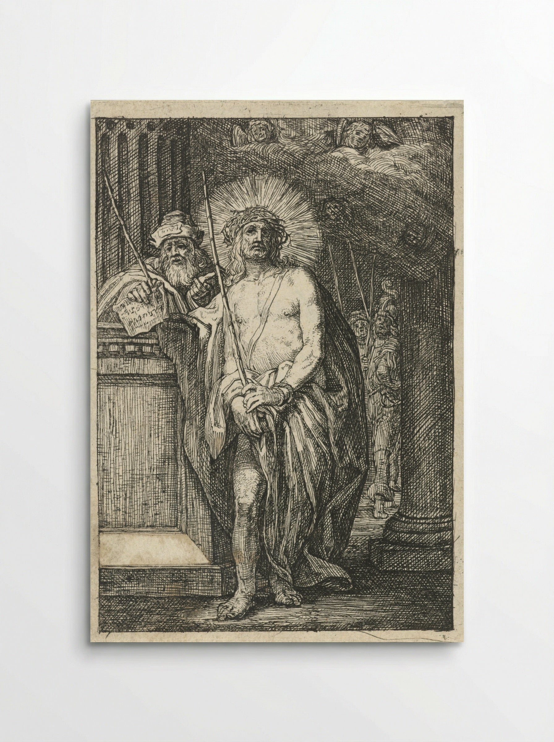 Christ Crowned with Thorns - Jacob Lois - Poster