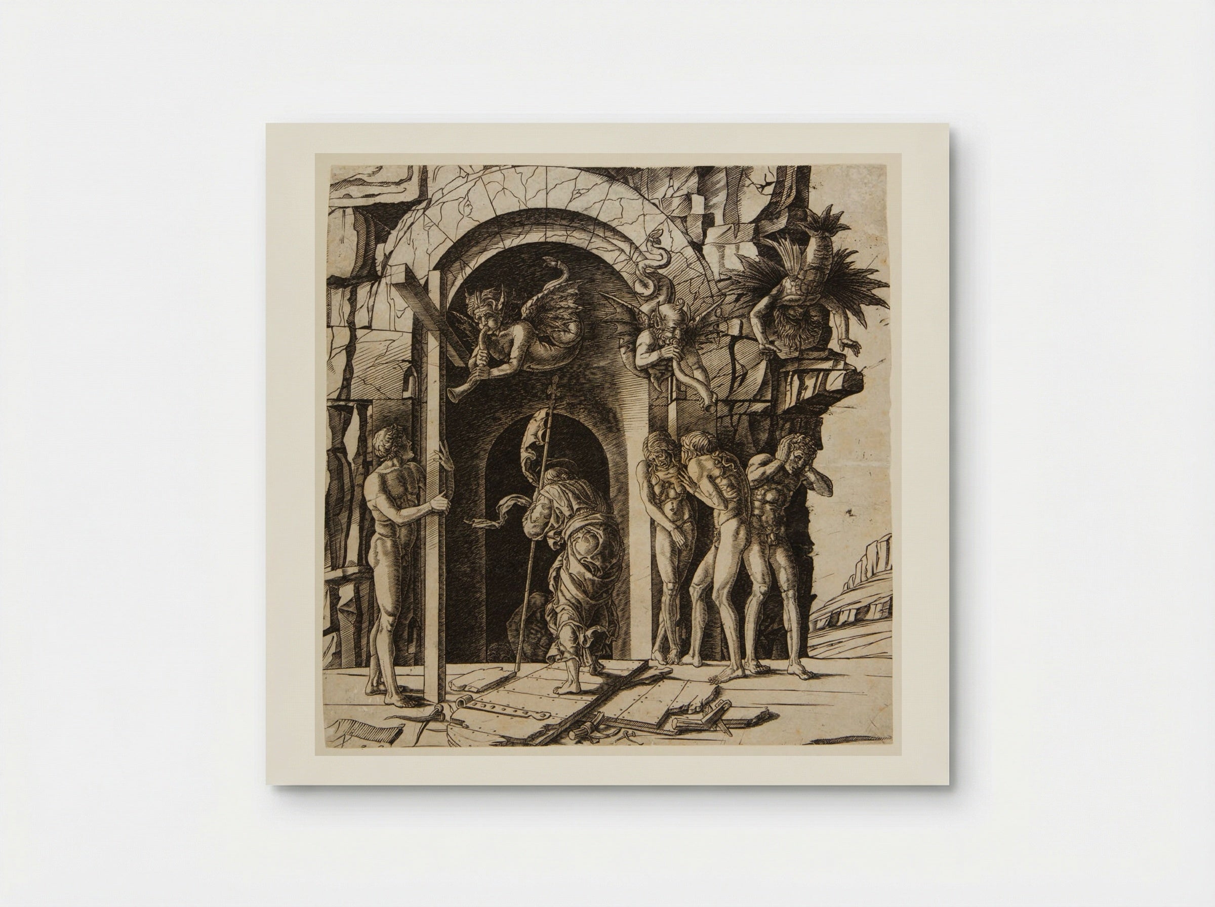 Christ Descending into Hell - Andrea Mantegna - Poster