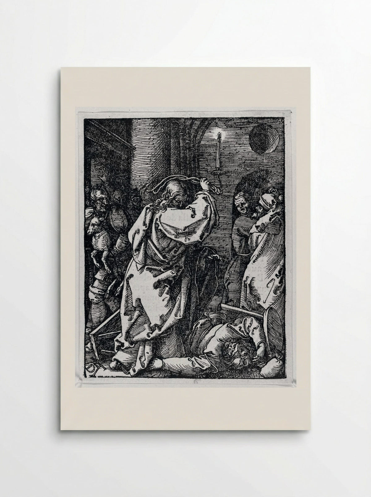 Christ Driving the Money Changers from the Temple - Albrecht Dürer - Poster