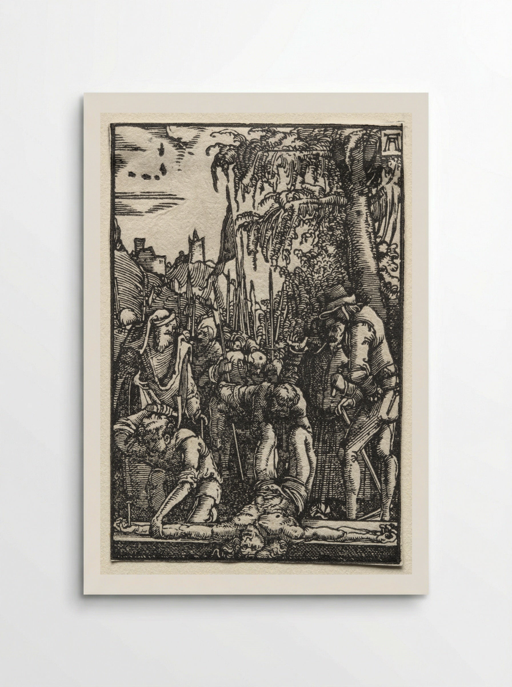 Christ Nailed to the Cross - Albrecht Altdorfer - Poster