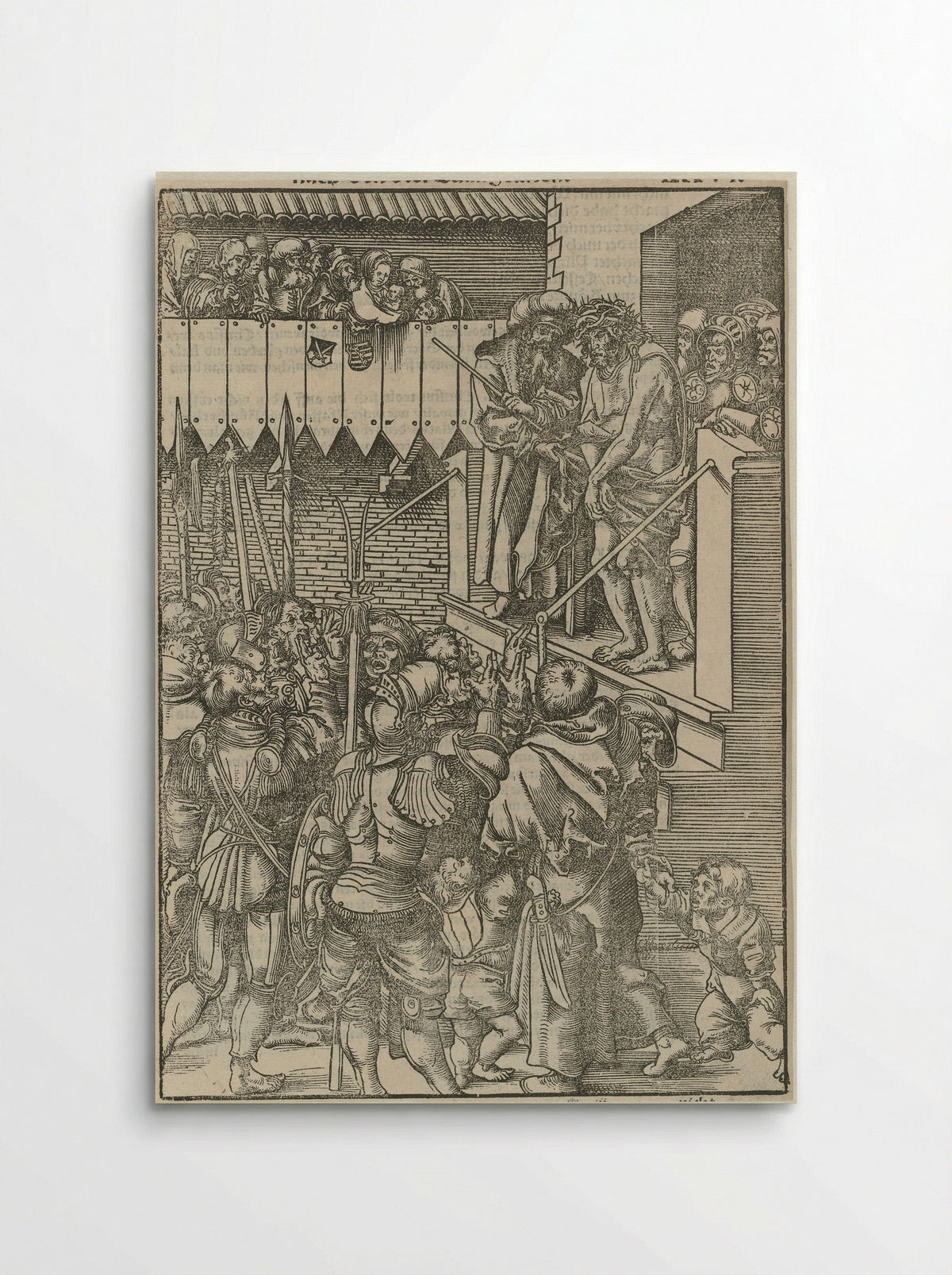 Christ Presented to the People (Ecce Homo) - Lucas Cranach the Elder - Poster