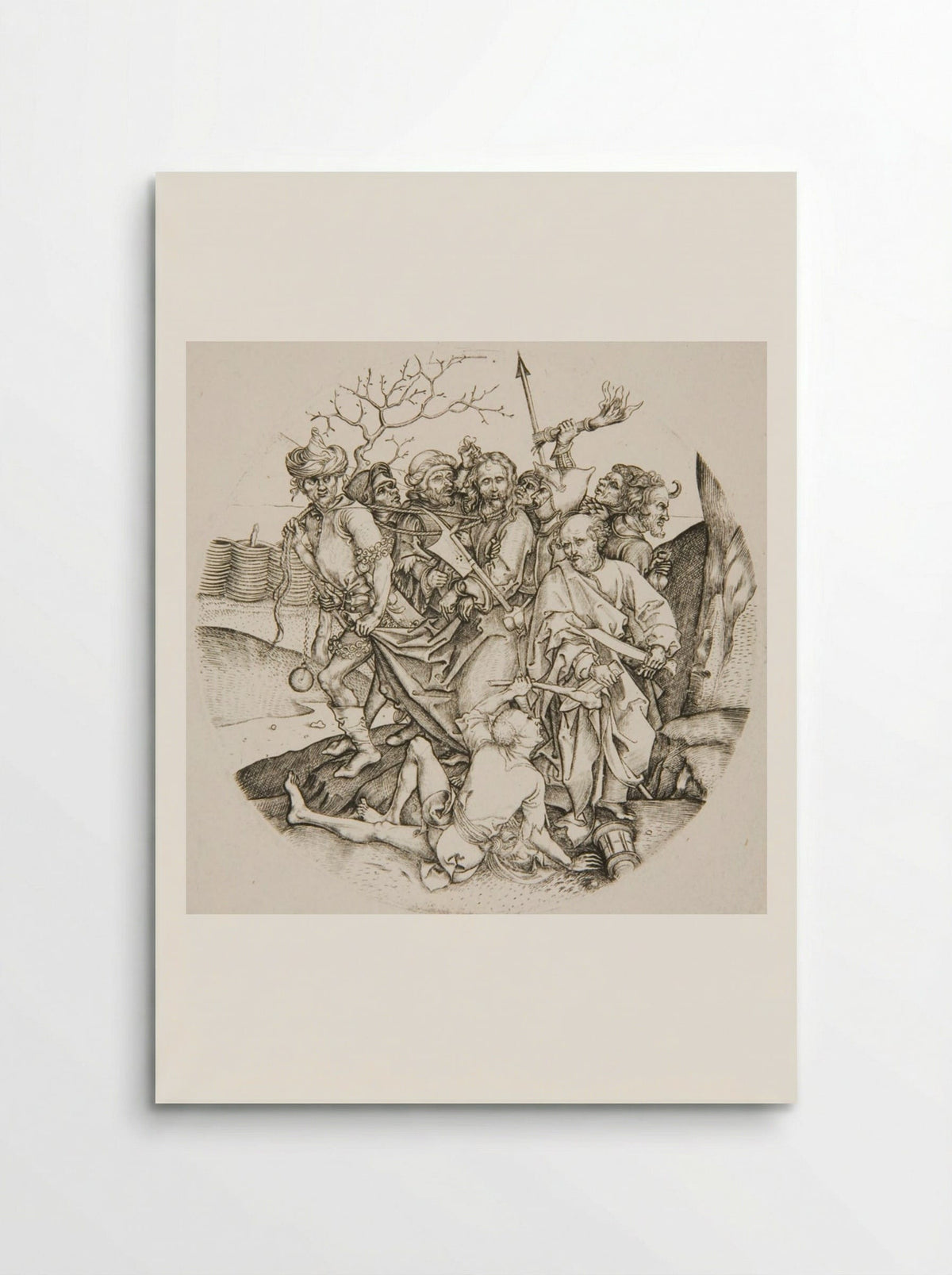 Christ Seized by the Jews - Martin Schongauer - Poster