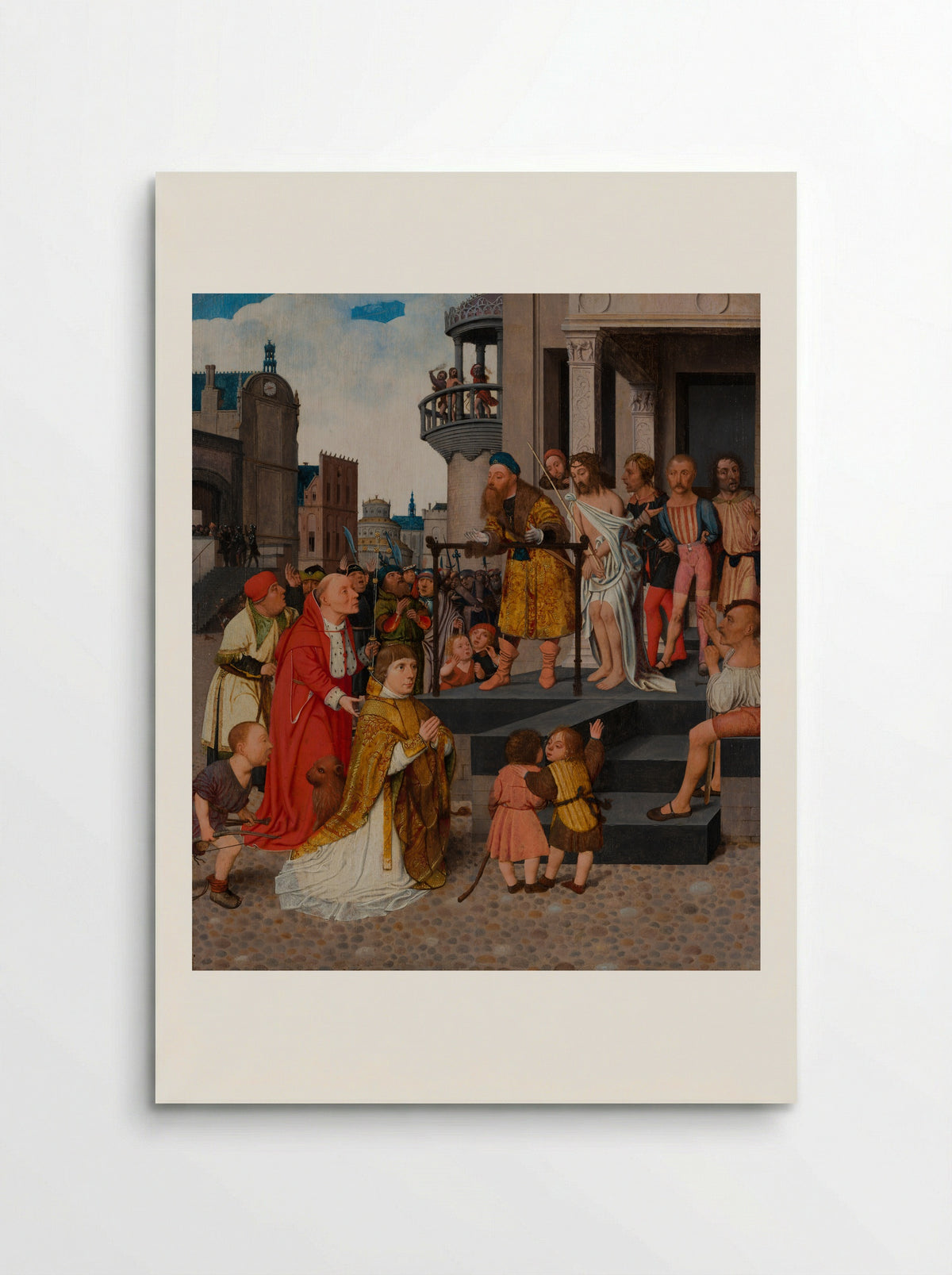 Christ Shown to the People - Jan Mostaert - Poster