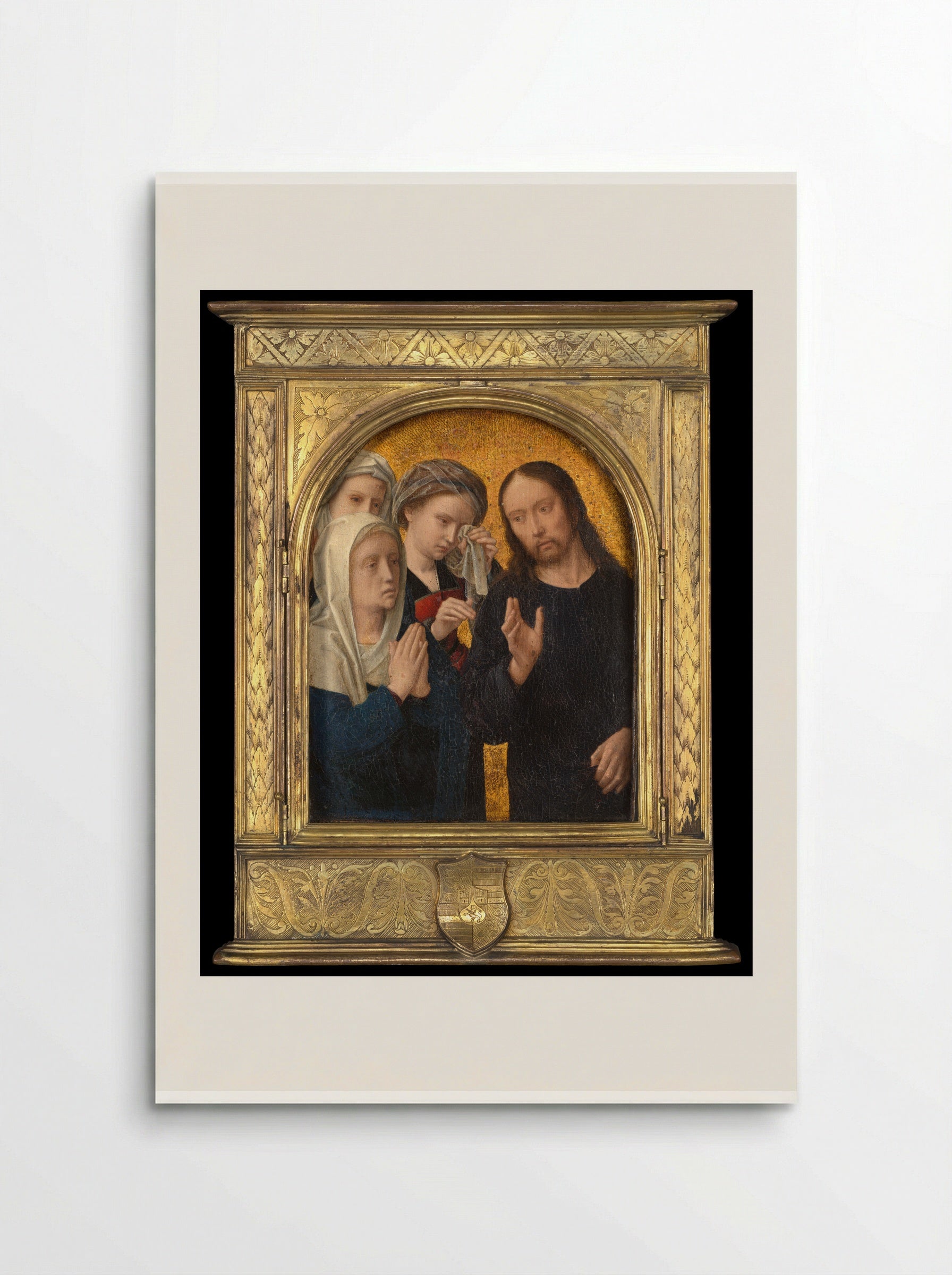 Christ Taking Leave of His Mother - Gerard David - Poster