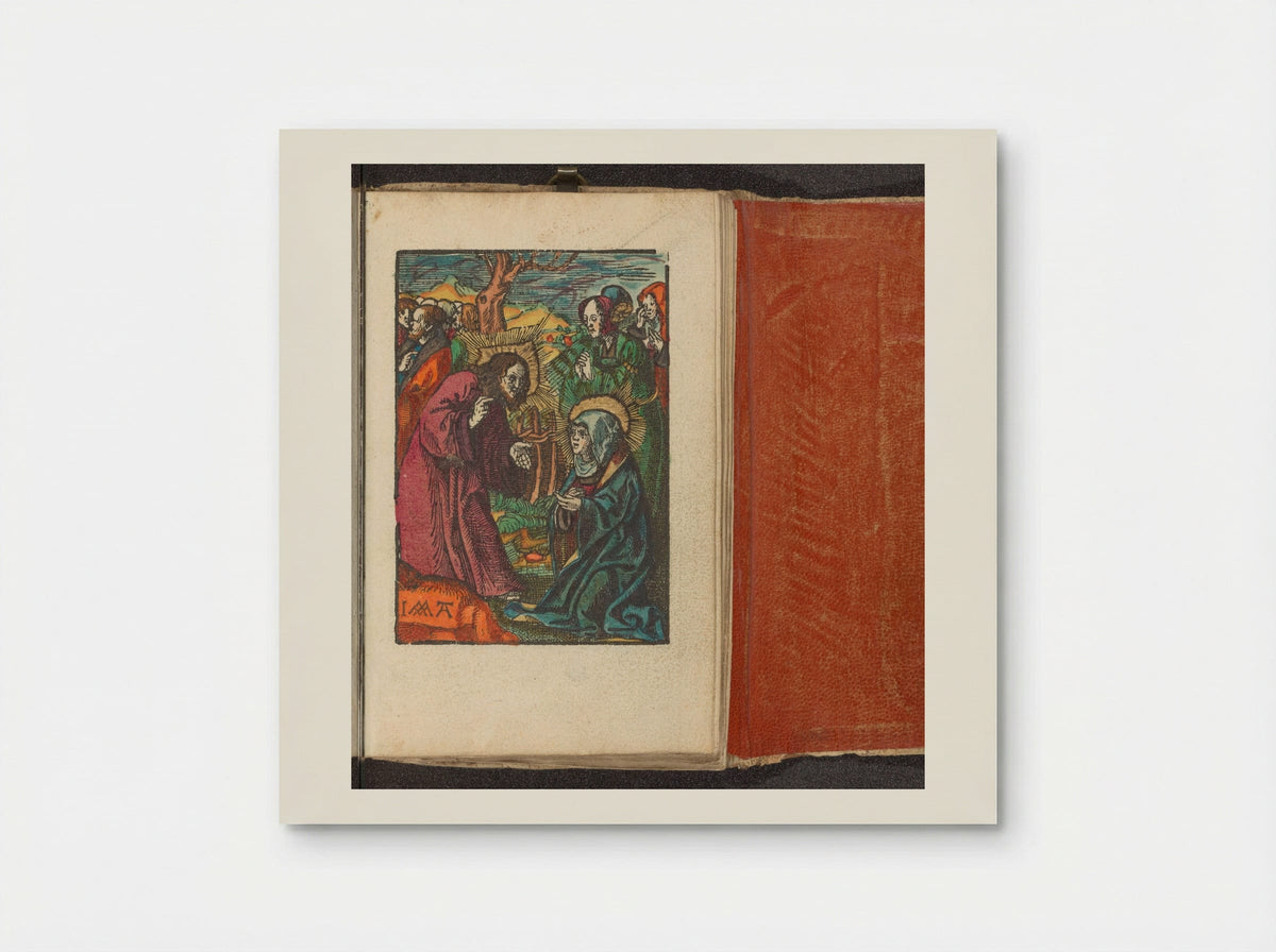 Christ Taking Leave of His Mother - Doen Pietersz. - Poster