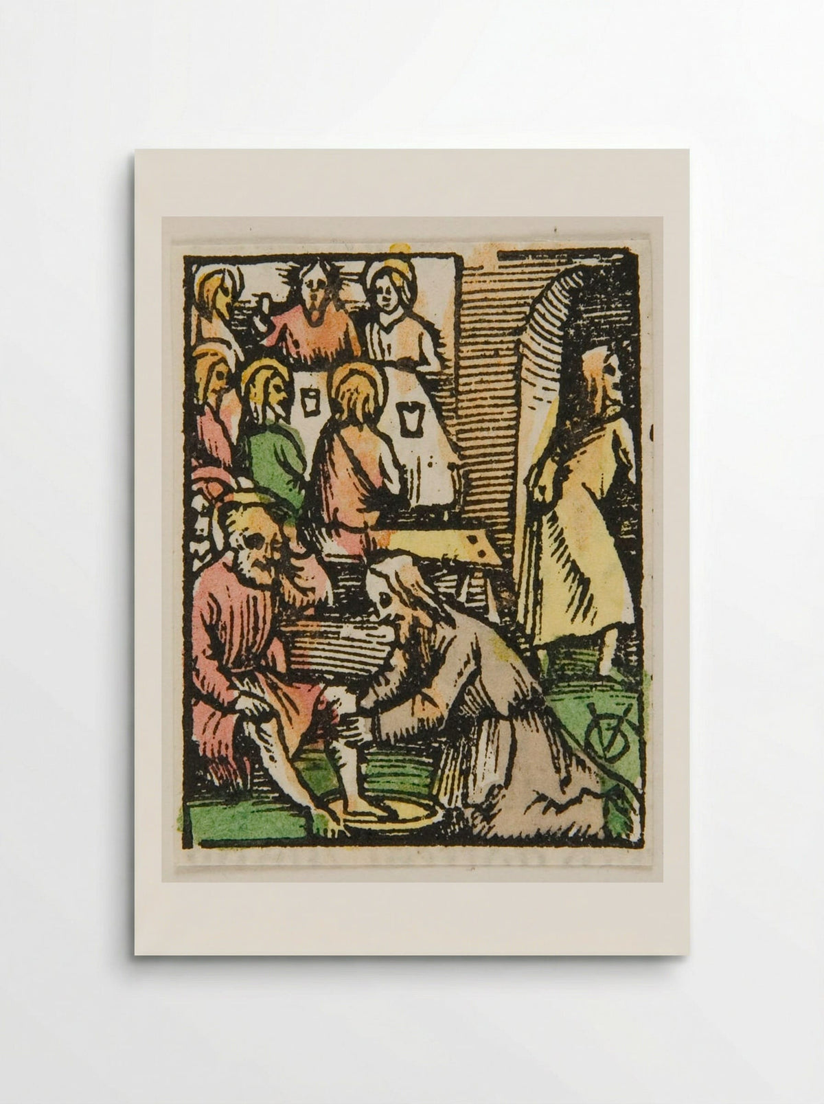 Christ Washing the Feet of His Disciples - Urs Graf - Poster