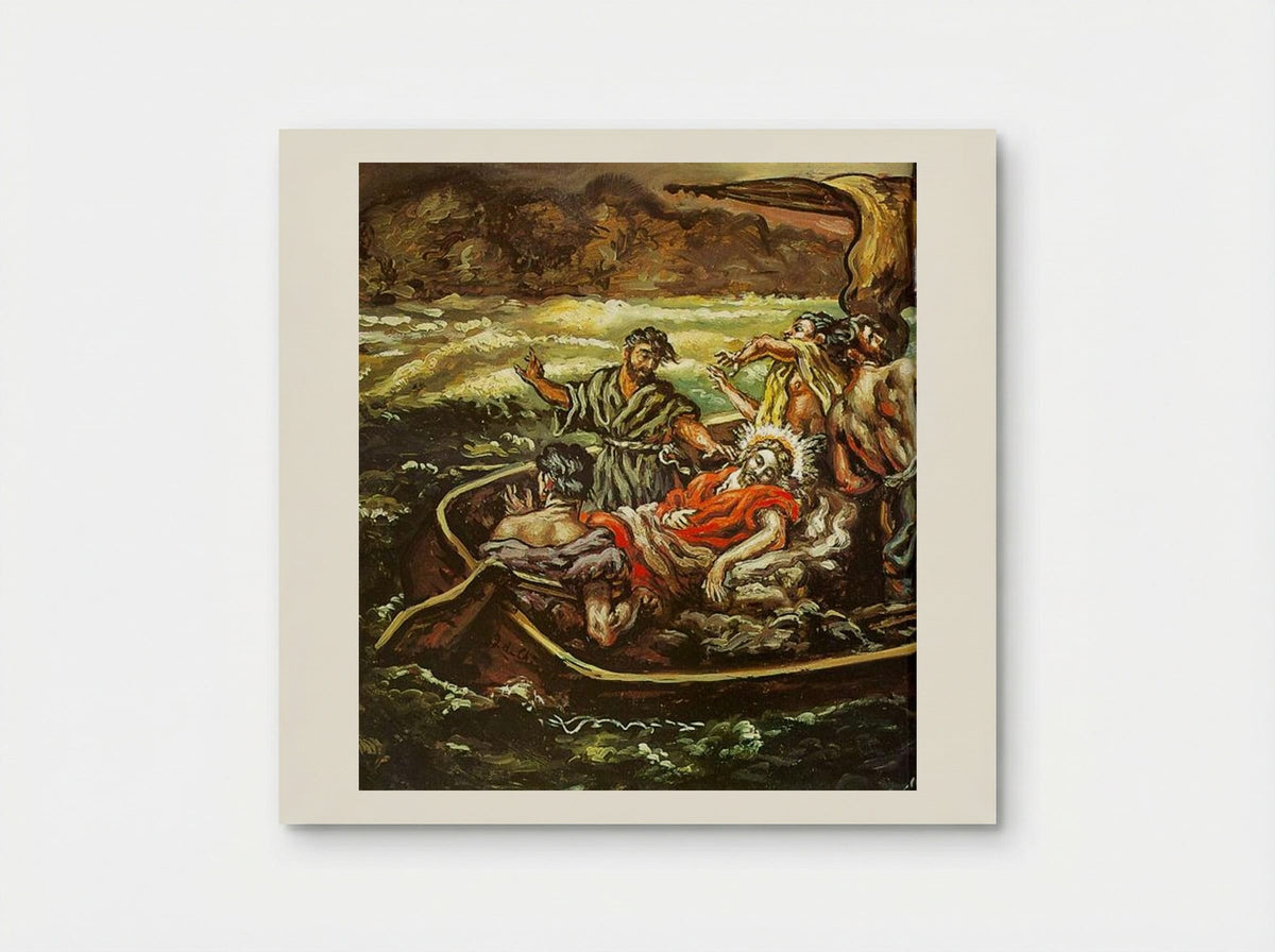 Christ and the Storm - Giorgio de Chirico - Poster