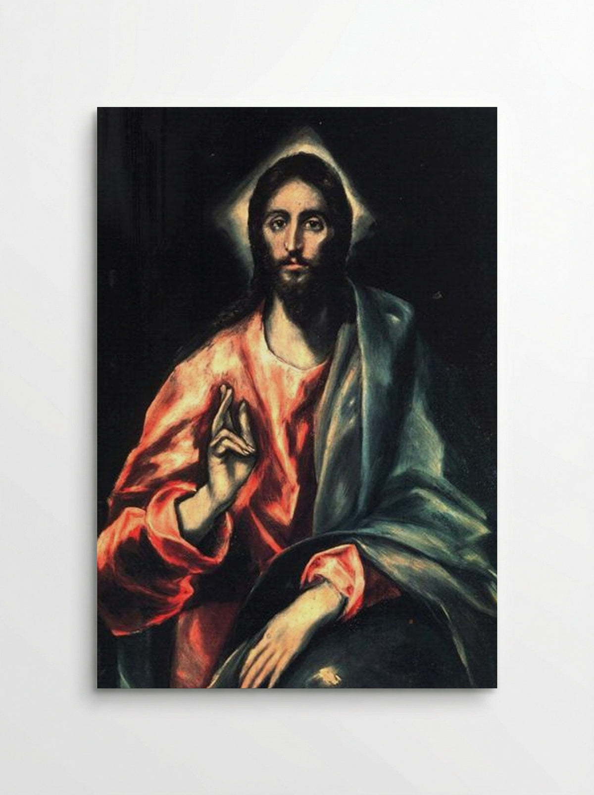 Christ as Saviour - El Greco - Poster