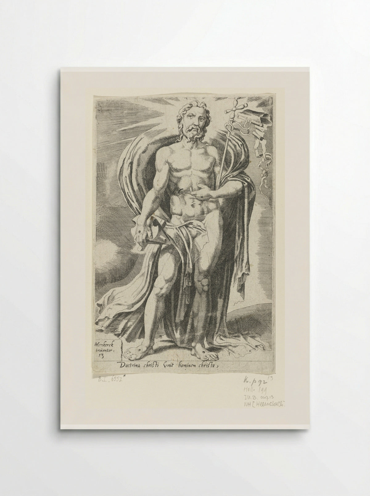 Christ as Teacher of Mankind - Dirck Volckertsz. Coornhert - Poster