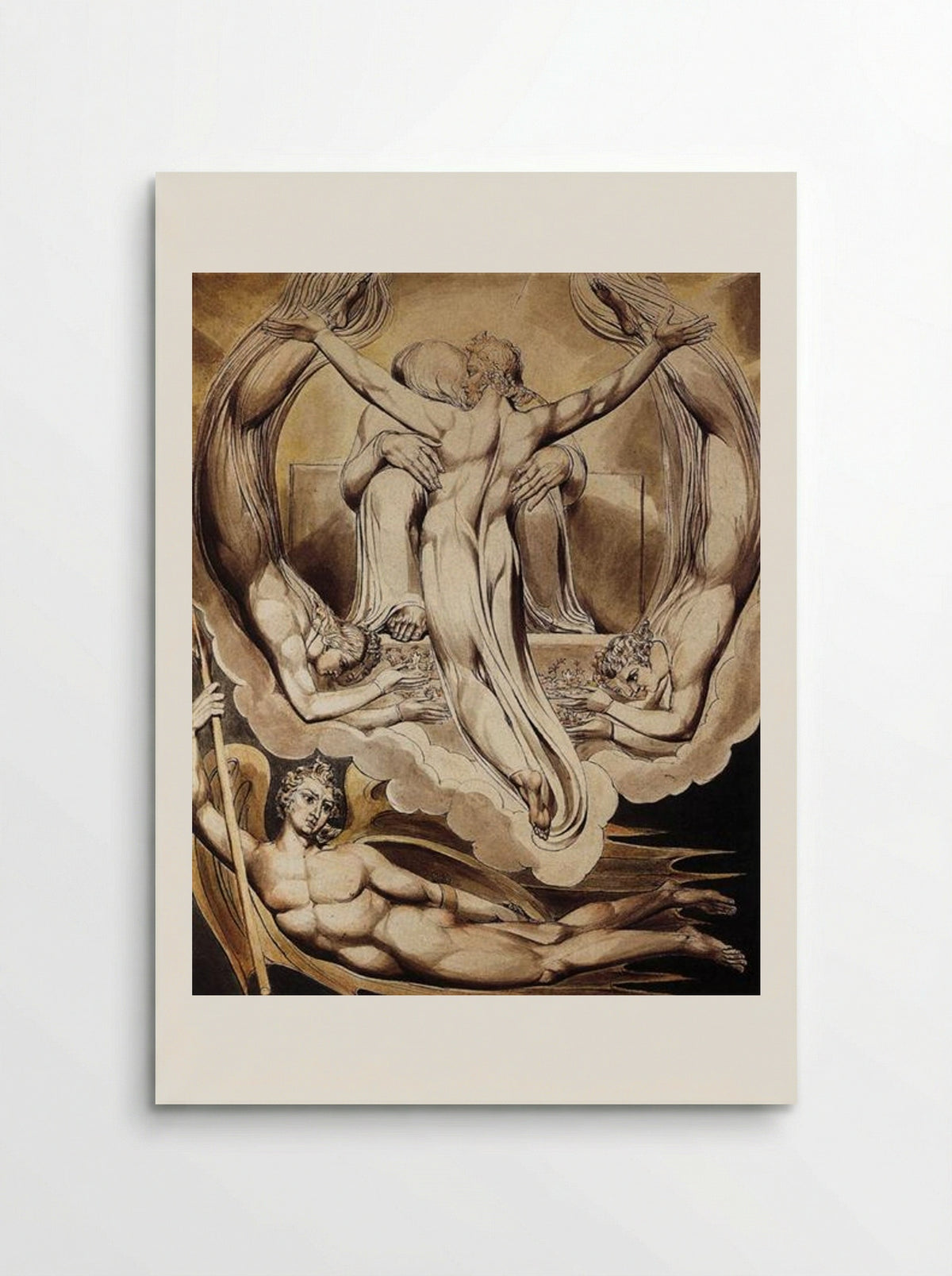 Christ as the Redeemer of Man - William Blake - Poster