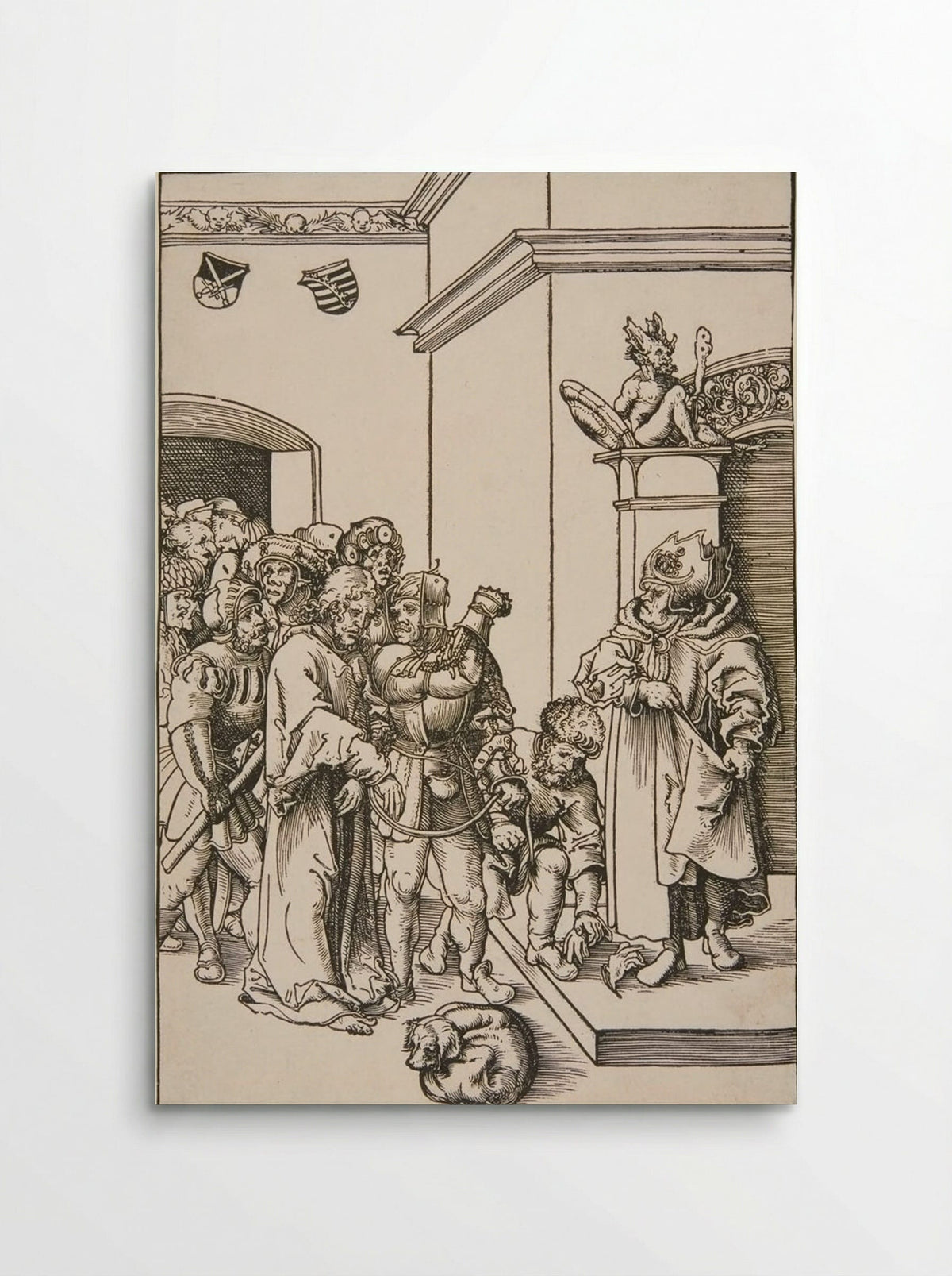 Christ before Annas - Lucas Cranach the Elder - Poster