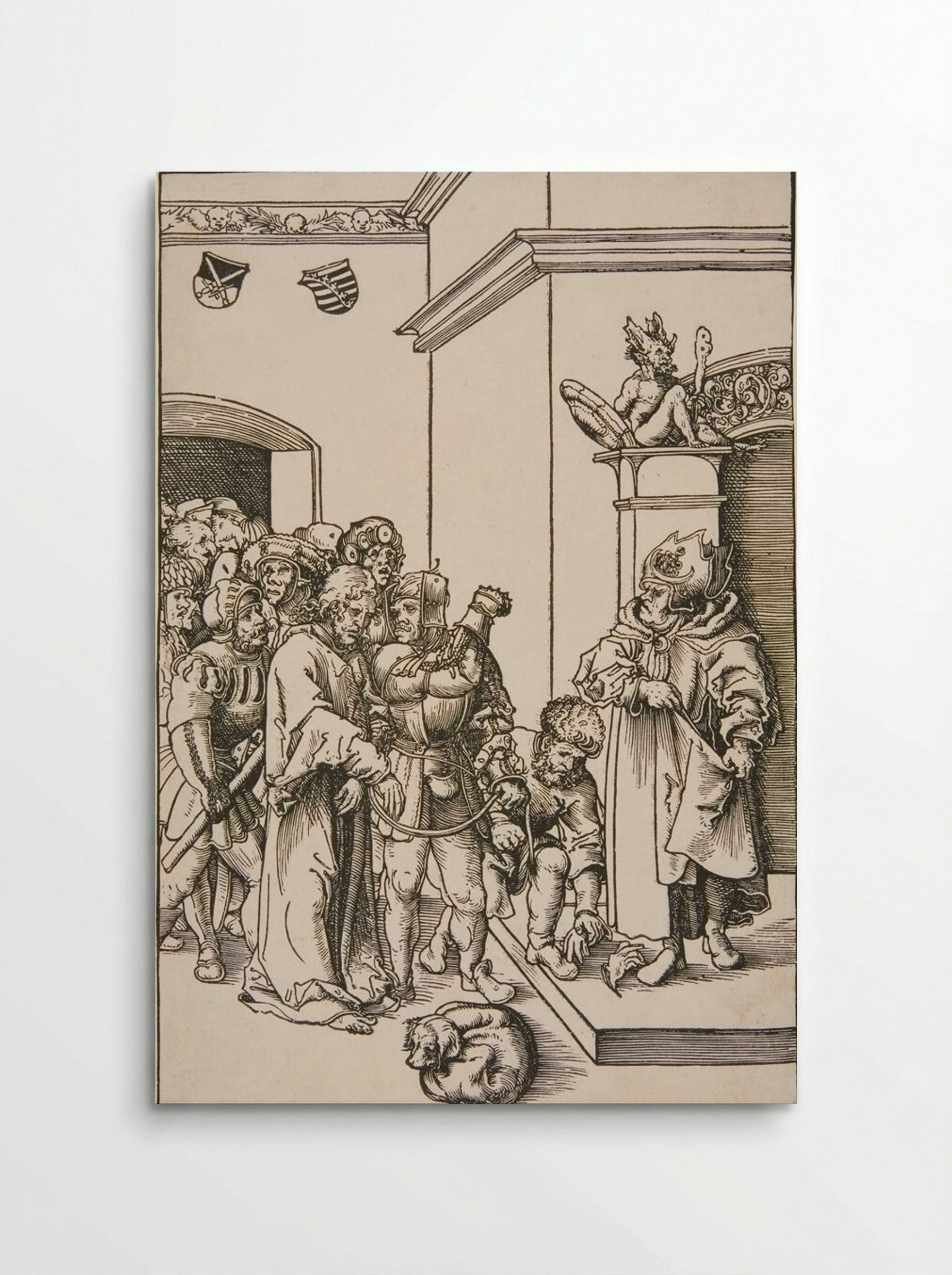 Christ before Annas - Lucas Cranach the Elder - Poster