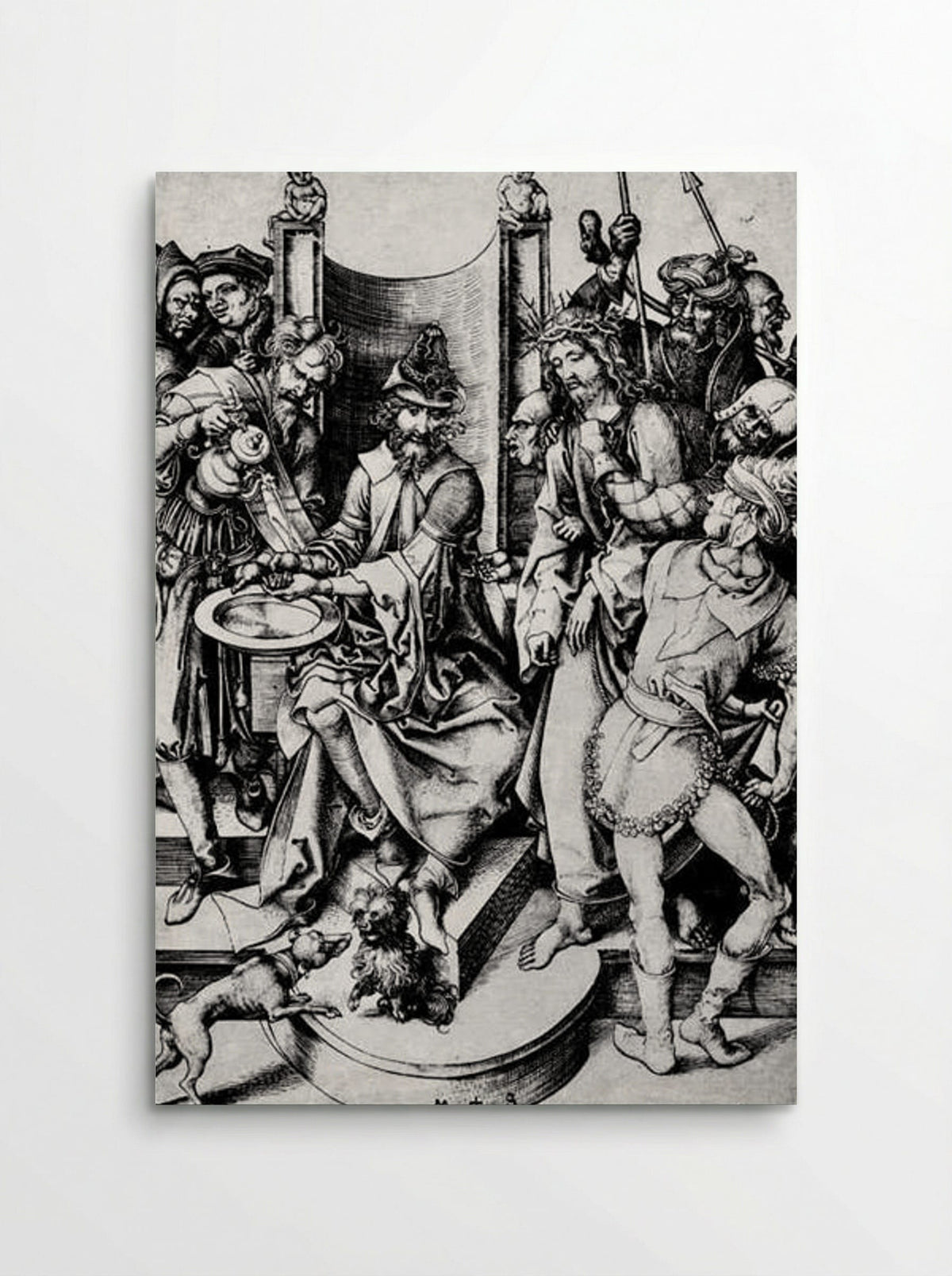 Christ before Pilate - Martin Schongauer - Poster