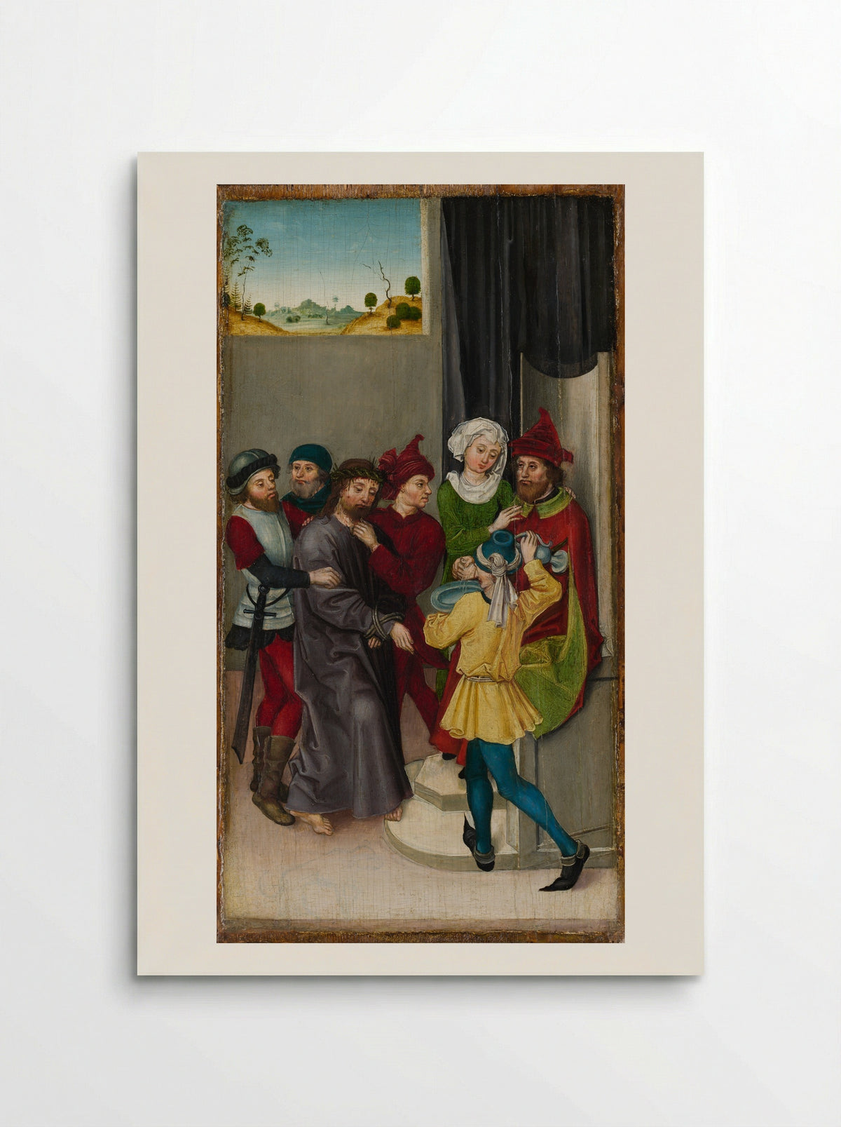 Christ before Pilate - Ludwig Schongauer - Poster