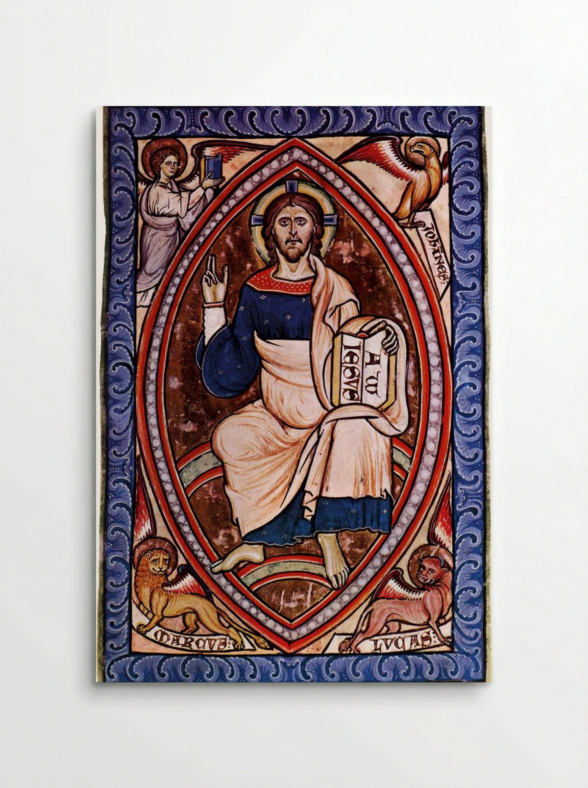 Christ in Glory - Russian School - Poster