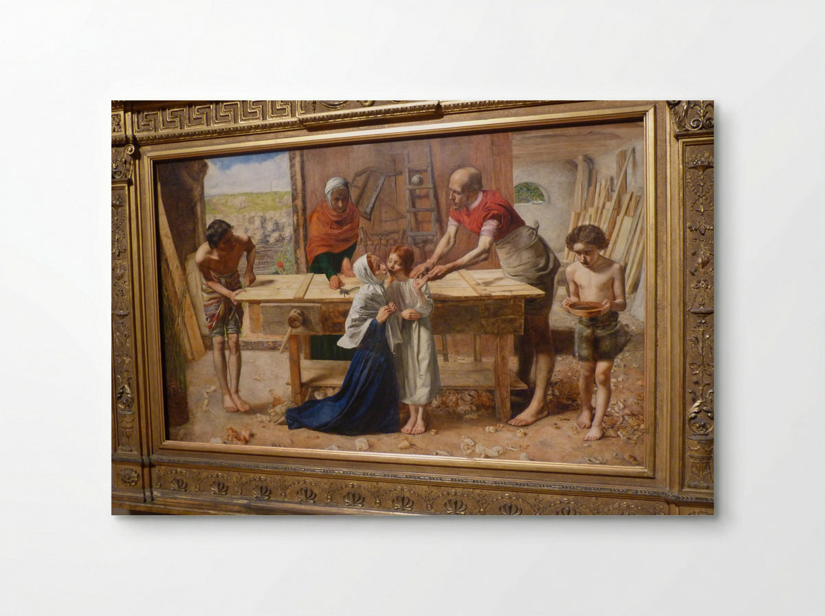 Christ in the House of His Parents - John Everett Millais - Poster