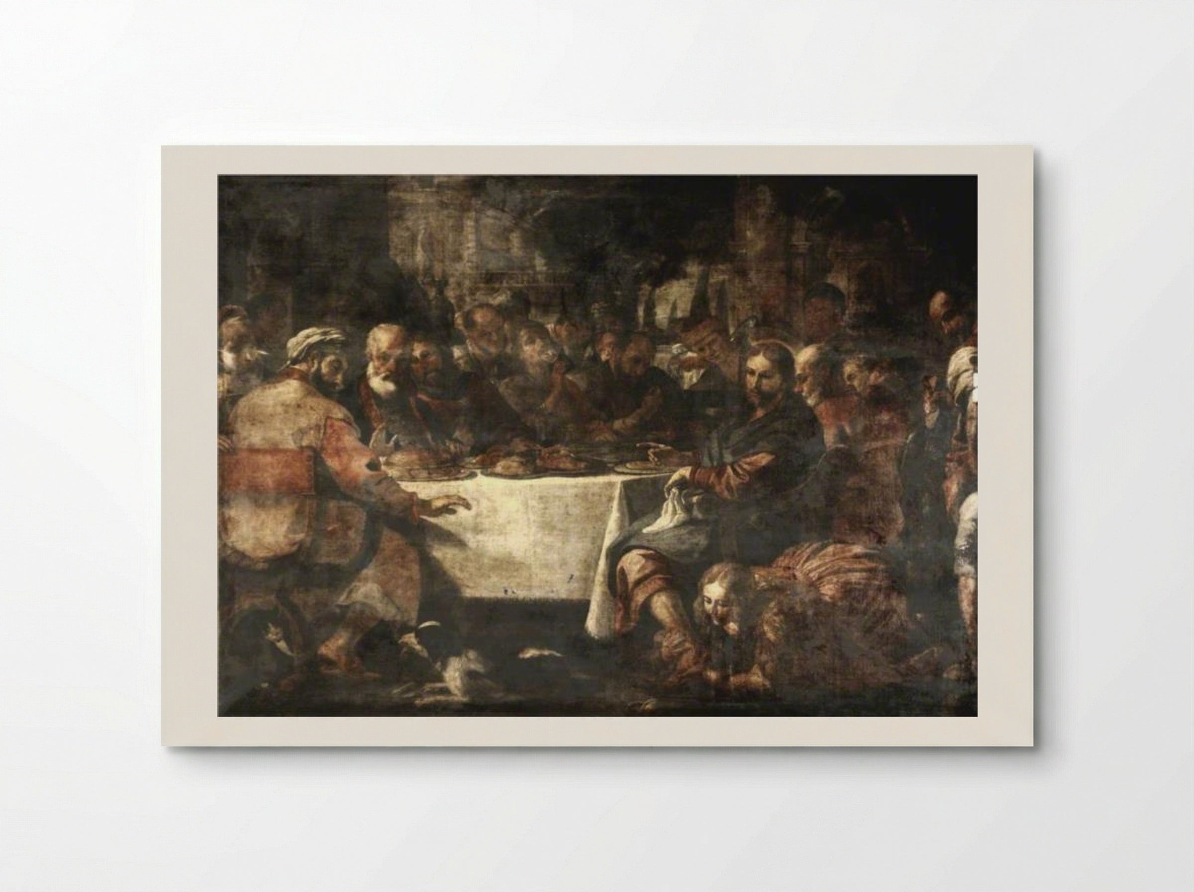 Christ in the House of Simon - Mattia Preti - Poster