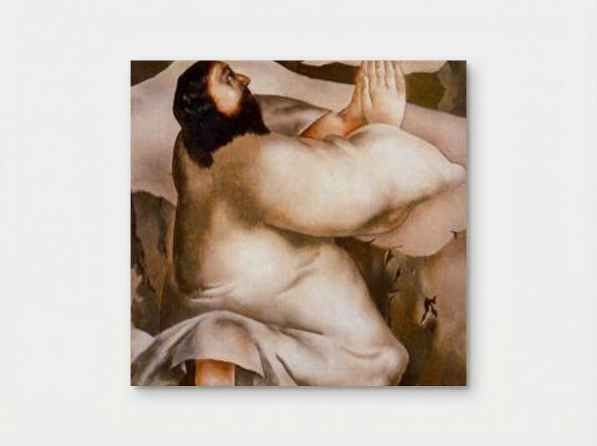 Christ in the Wilderness - Ivan Kramskoy - Poster