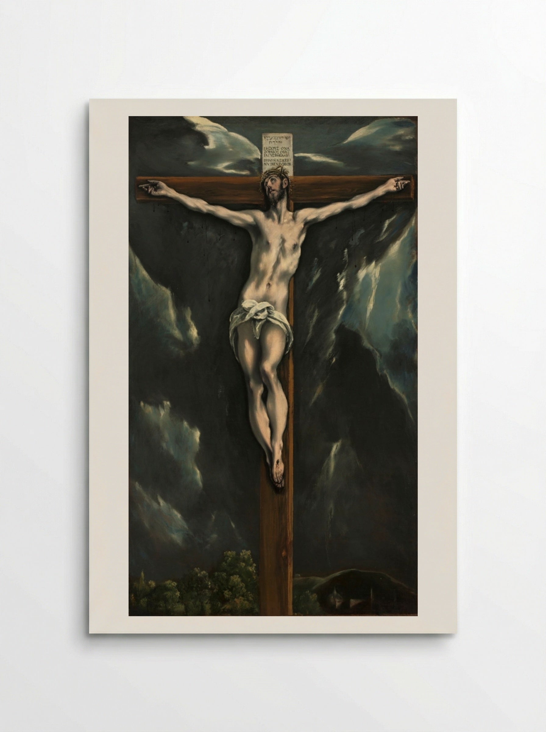 Christ on the Cross - El Greco - Poster