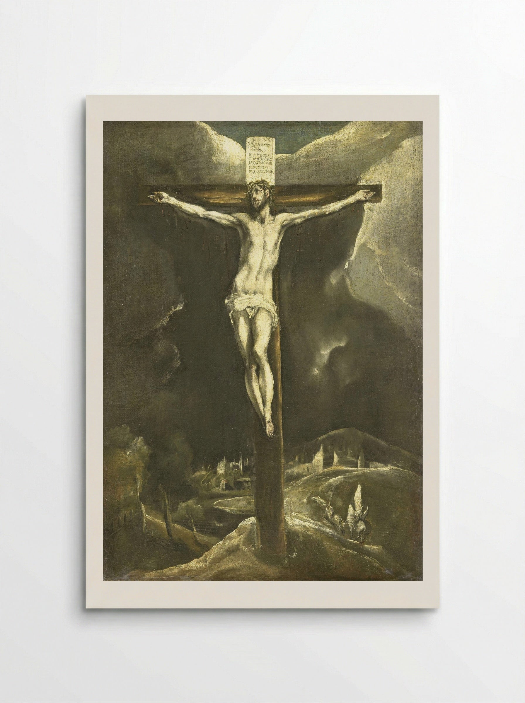 Christ on the Cross - El Greco - Poster
