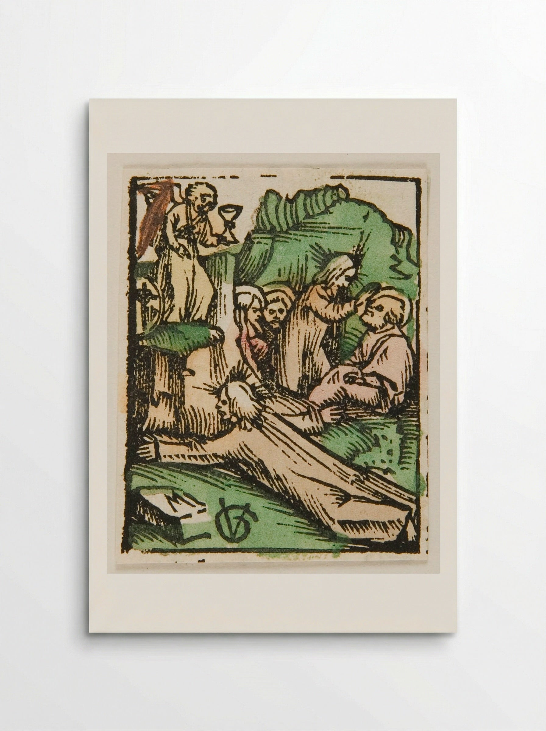 Christ on the Mount of Olives - Urs Graf - Poster