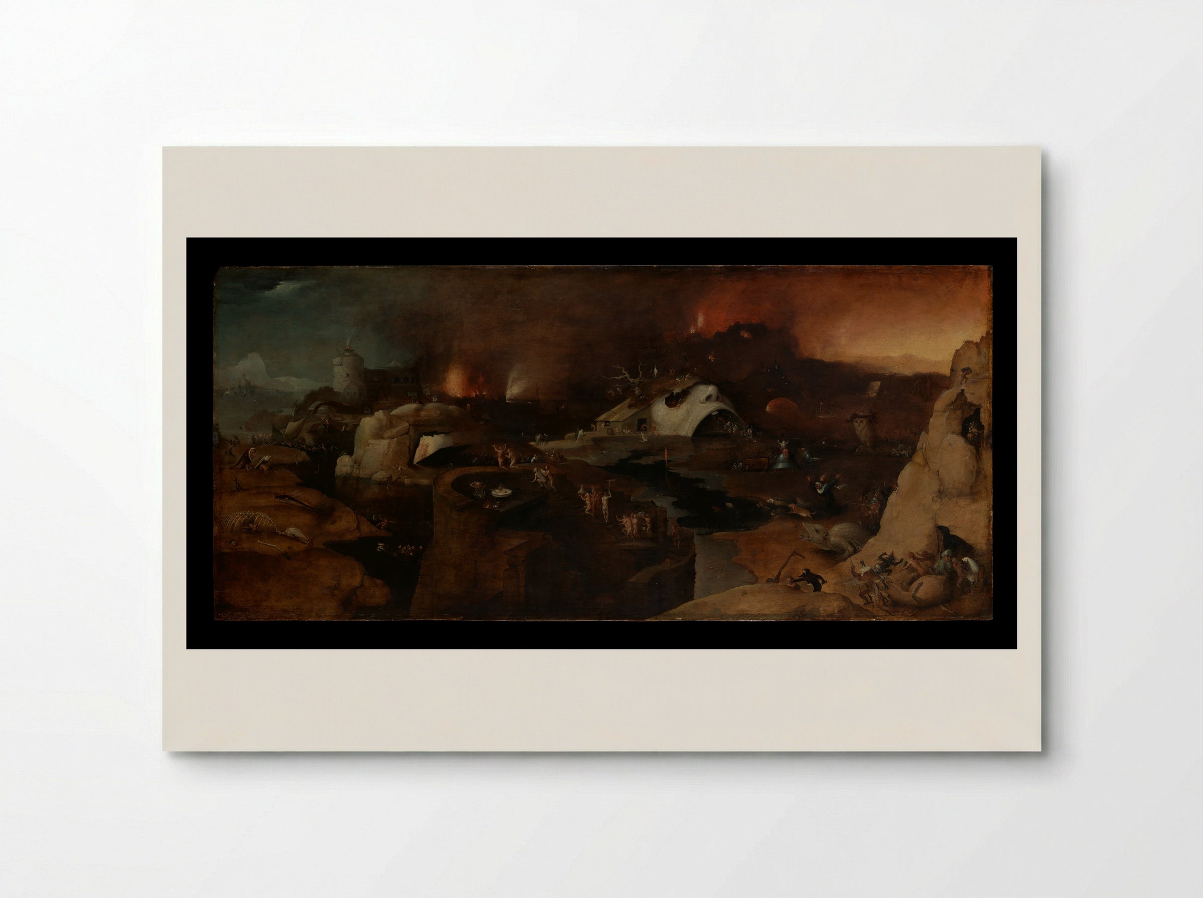 Christ's Descent into Hell - Hieronymus Bosch - Poster