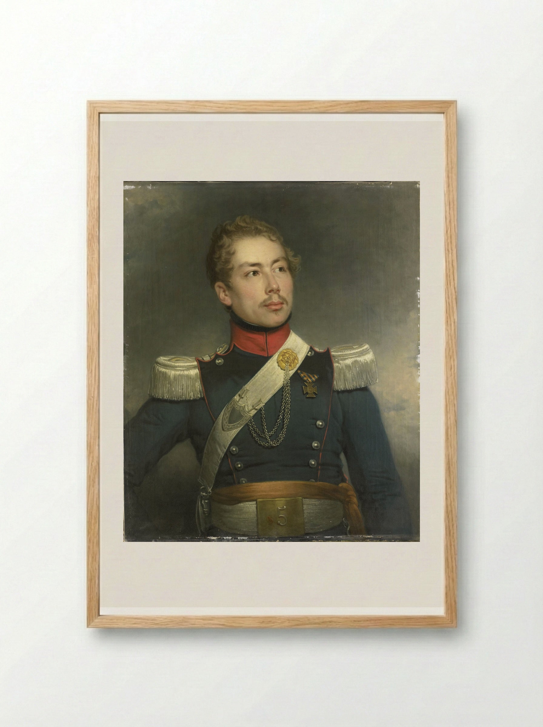 Christian Edouard Fraser - Charles Howard Hodges - Framed Print Wood