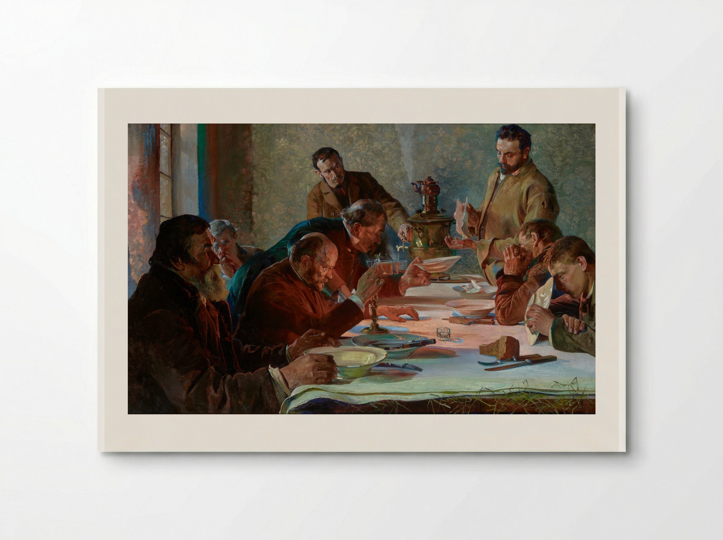 Christmas Eve in Siberia - Jacek Malczewski - Poster