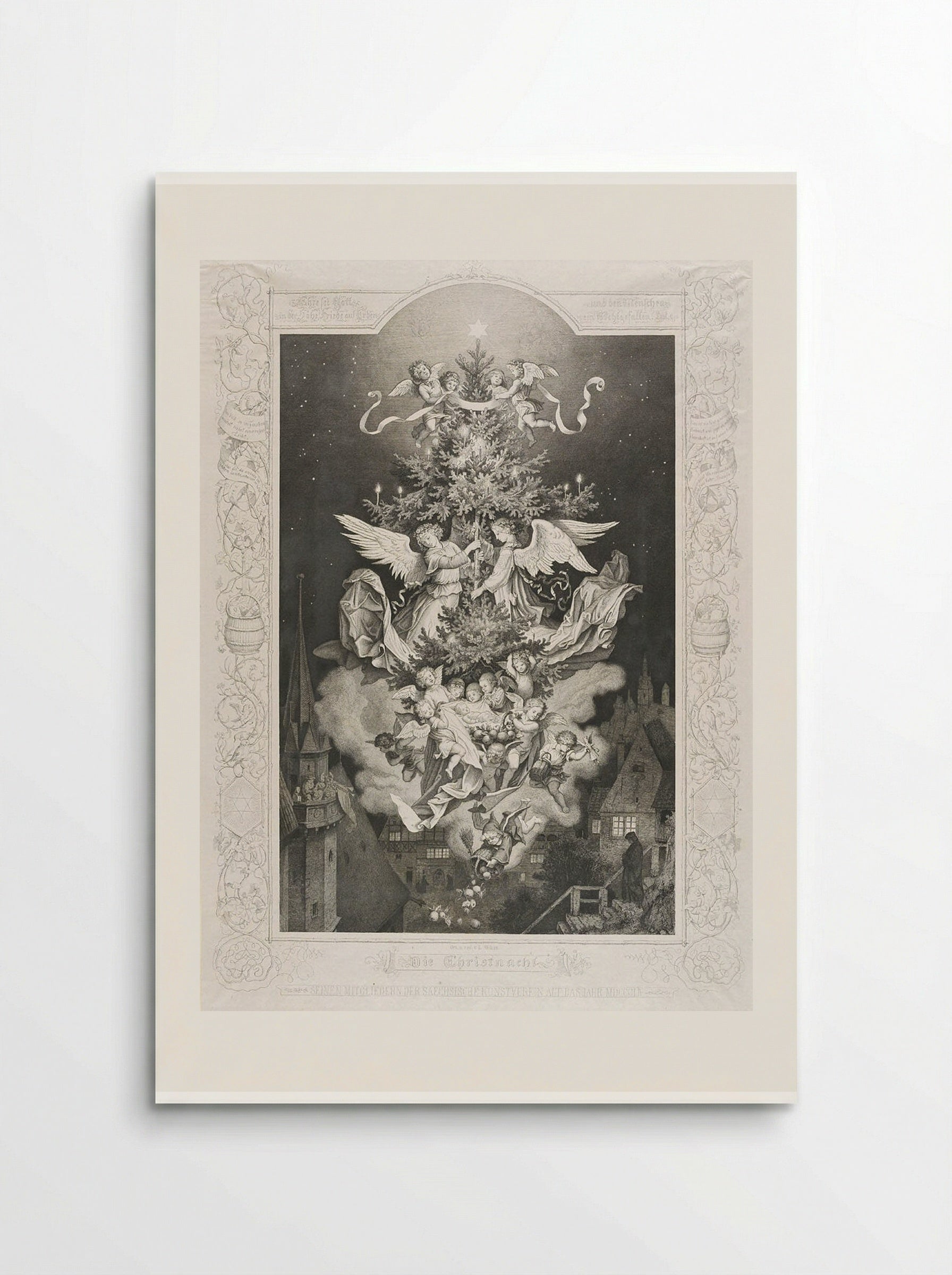 Christmas Eve - Adrian Ludwig Richter - Poster